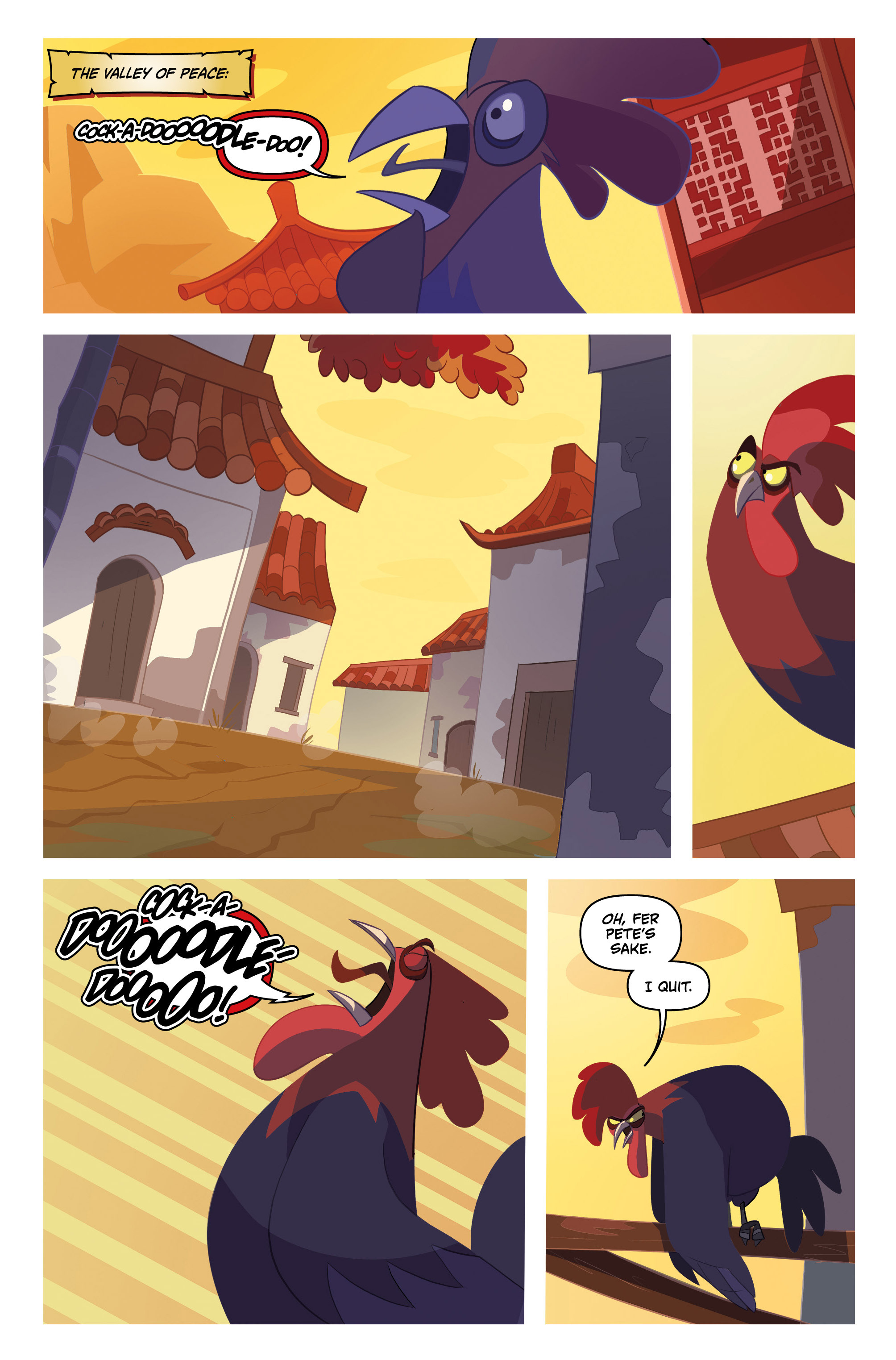 Read online DreamWorks Kung Fu Panda comic -  Issue #1 - 3