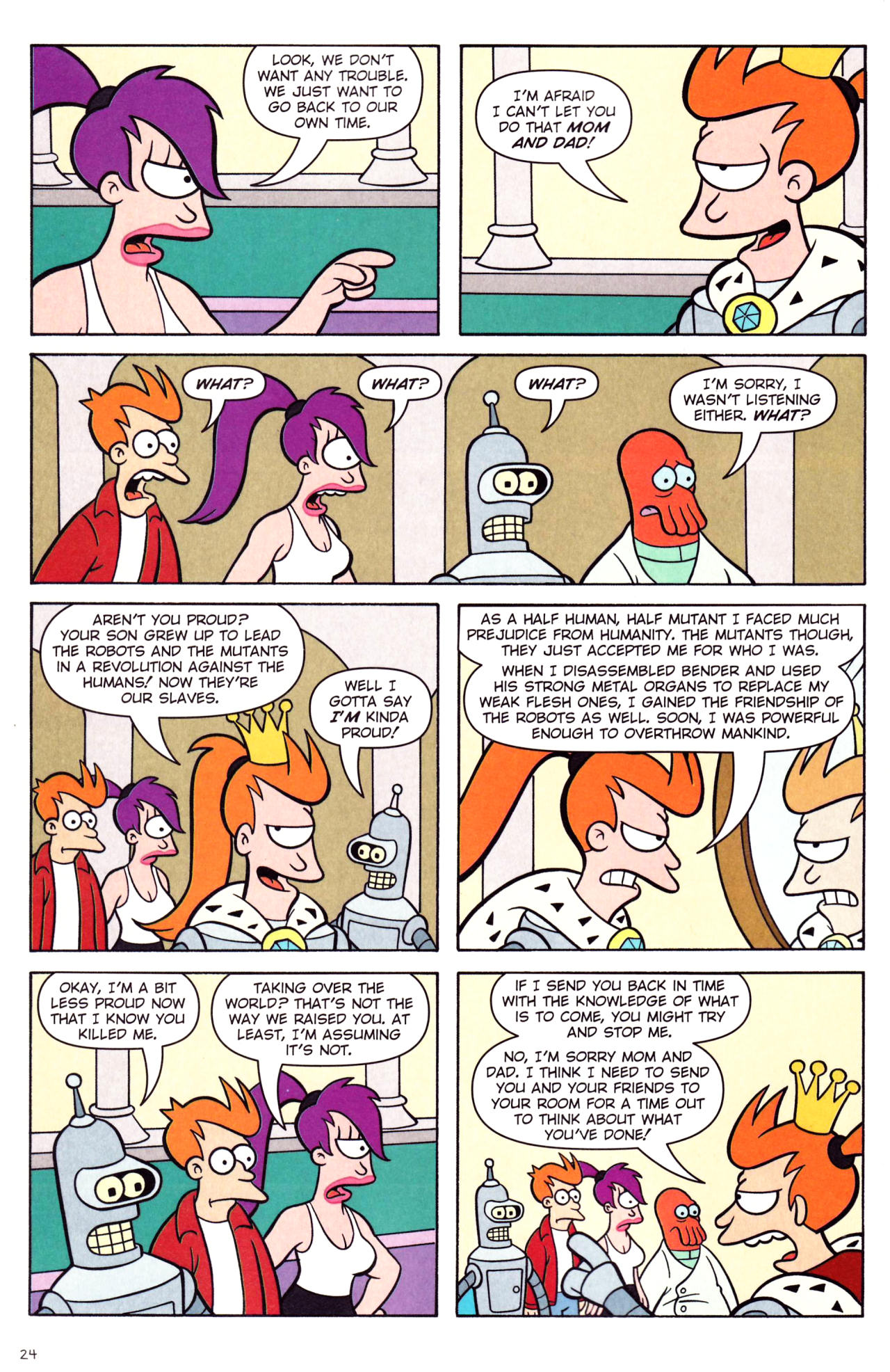 Read online Futurama Comics comic -  Issue #32 - 19