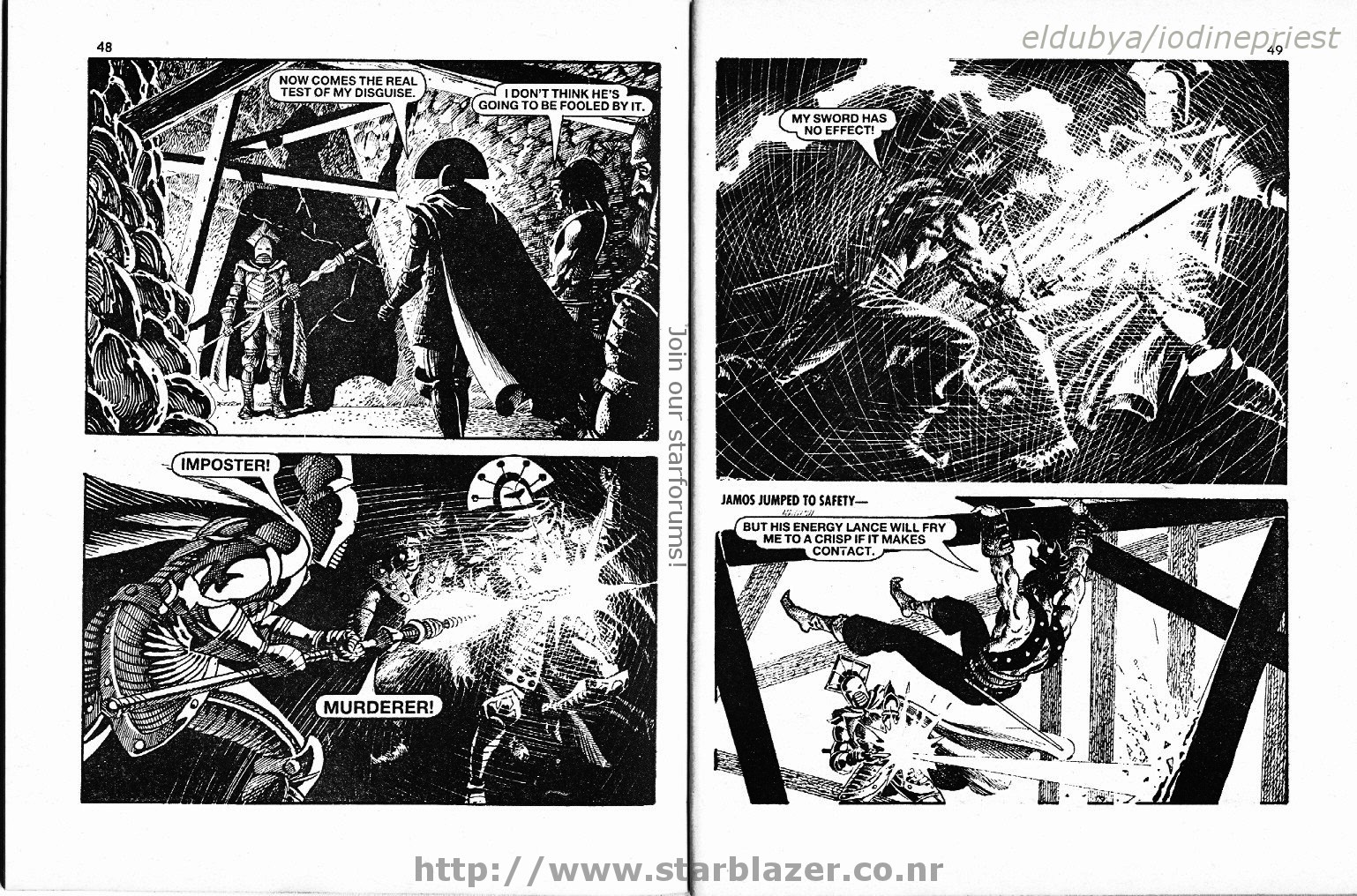 Read online Starblazer comic -  Issue #170 - 26