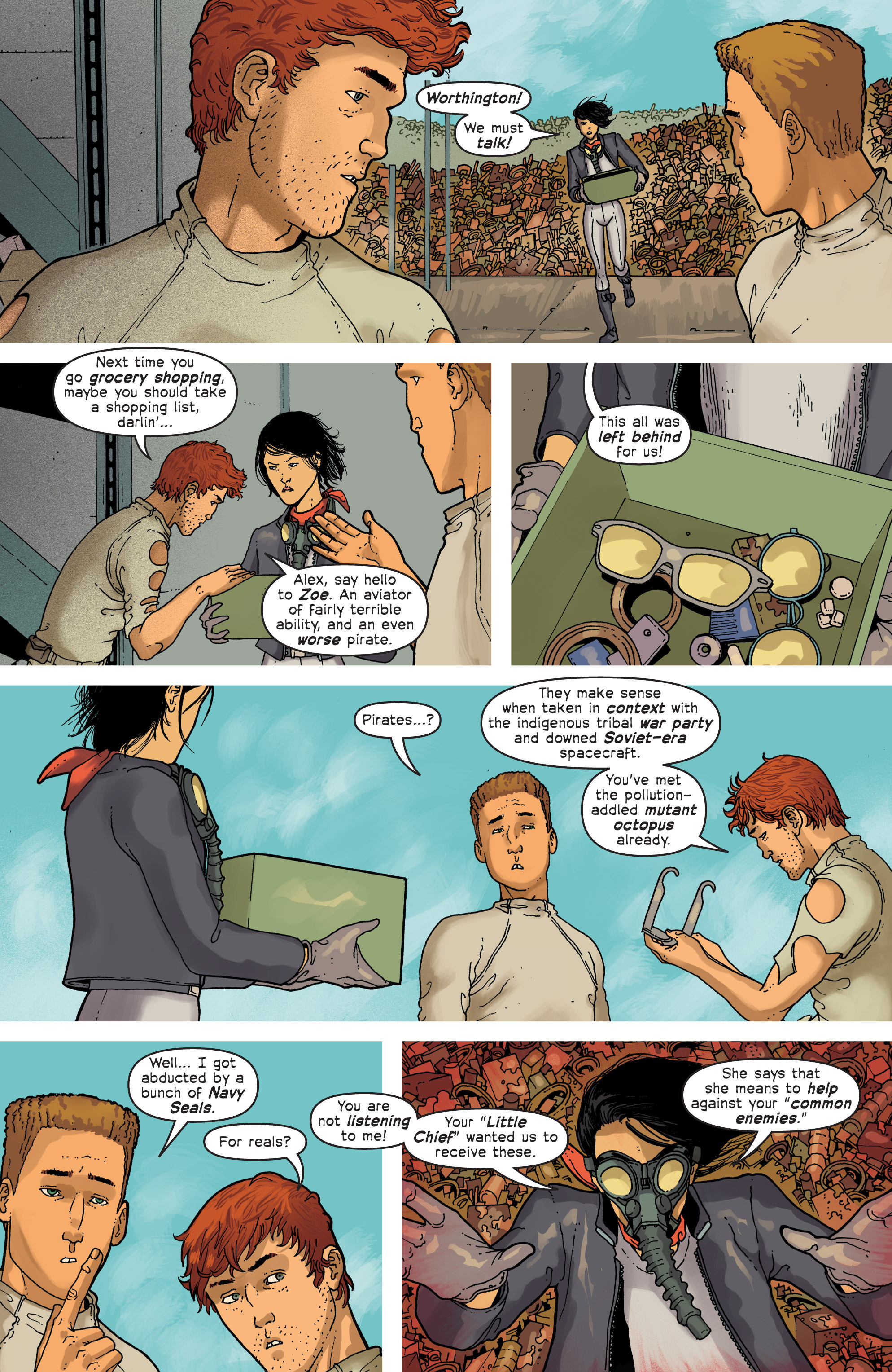 Read online Great Pacific comic -  Issue #6 - 24