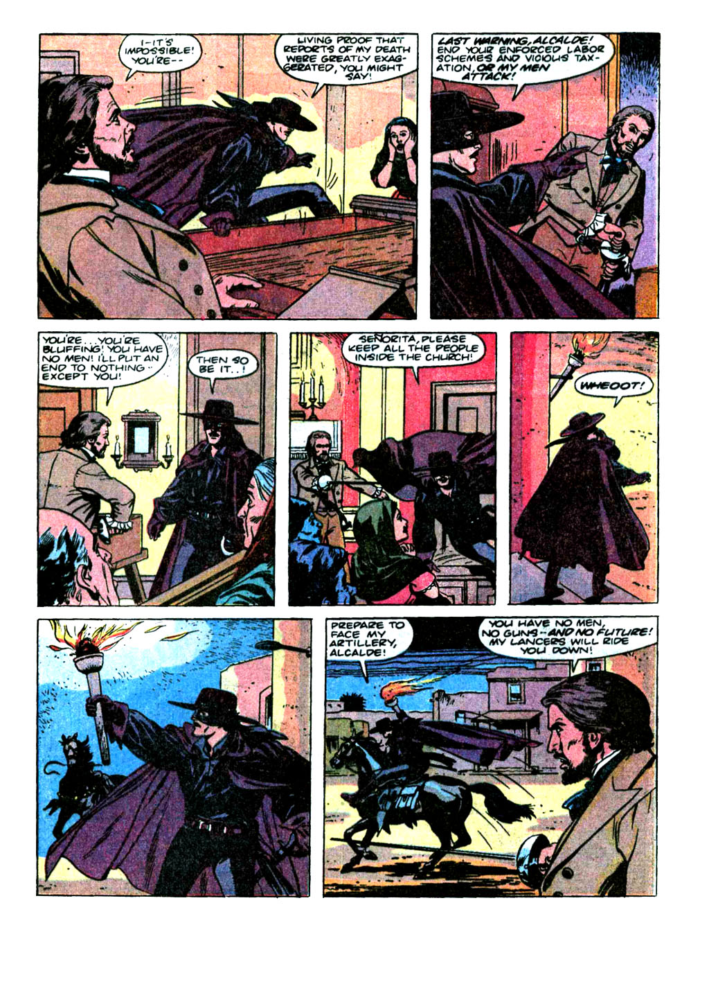 Read online Zorro (1990) comic -  Issue #1 - 18