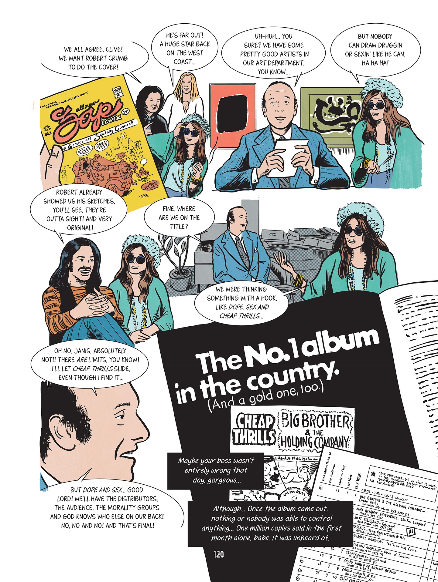 Read online Love Me Please!: The Story of Janis Joplin comic -  Issue # TPB (Part 2) - 16