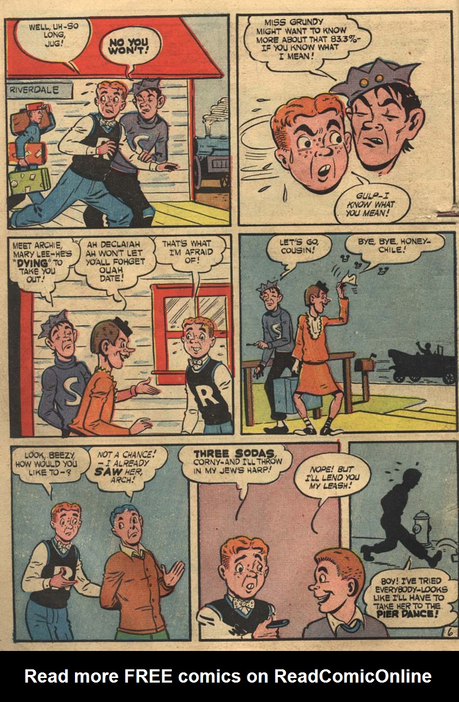 Read online Pep Comics comic -  Issue #53 - 8