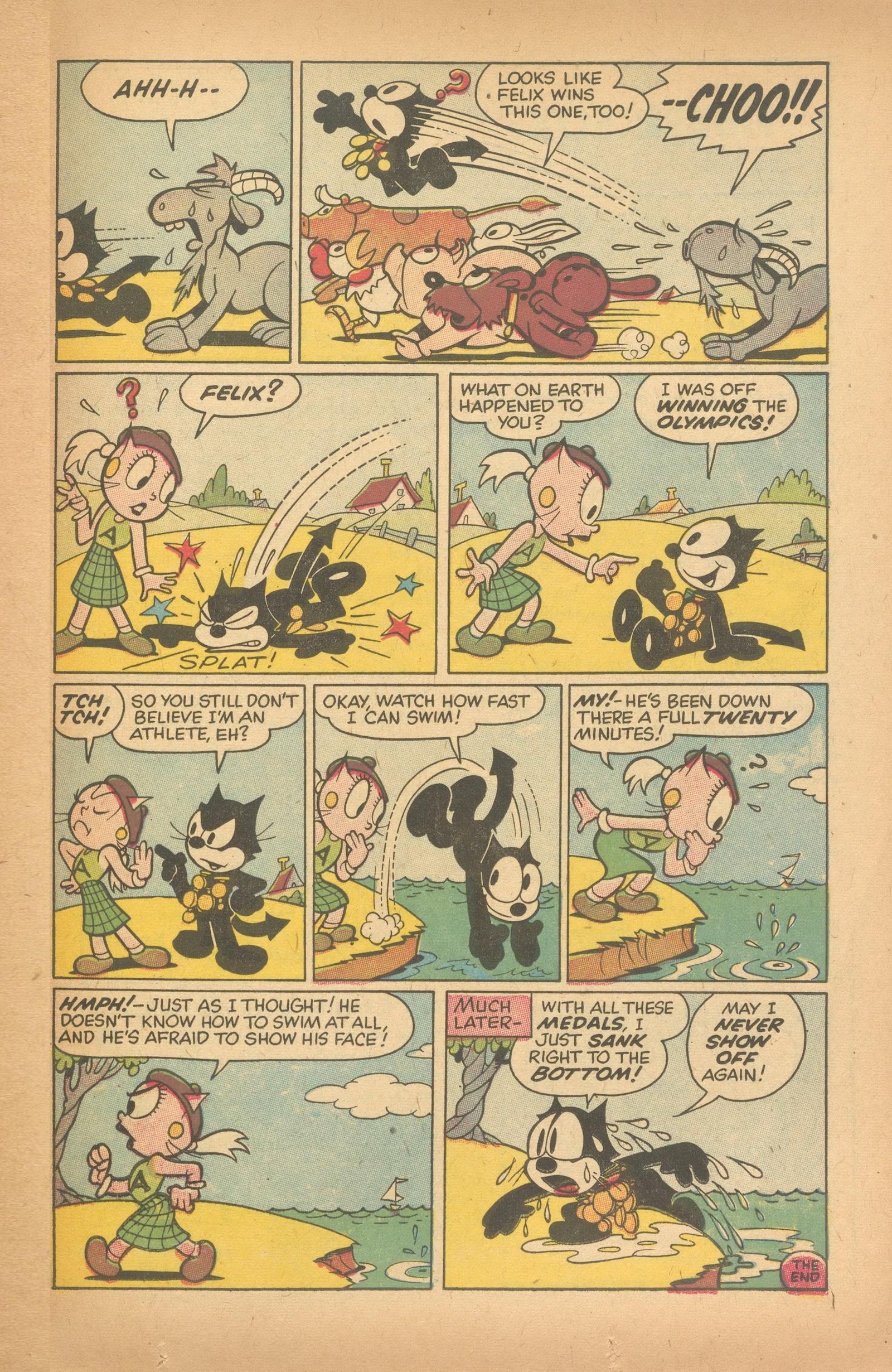 Read online Felix the Cat (1955) comic -  Issue #76 - 25