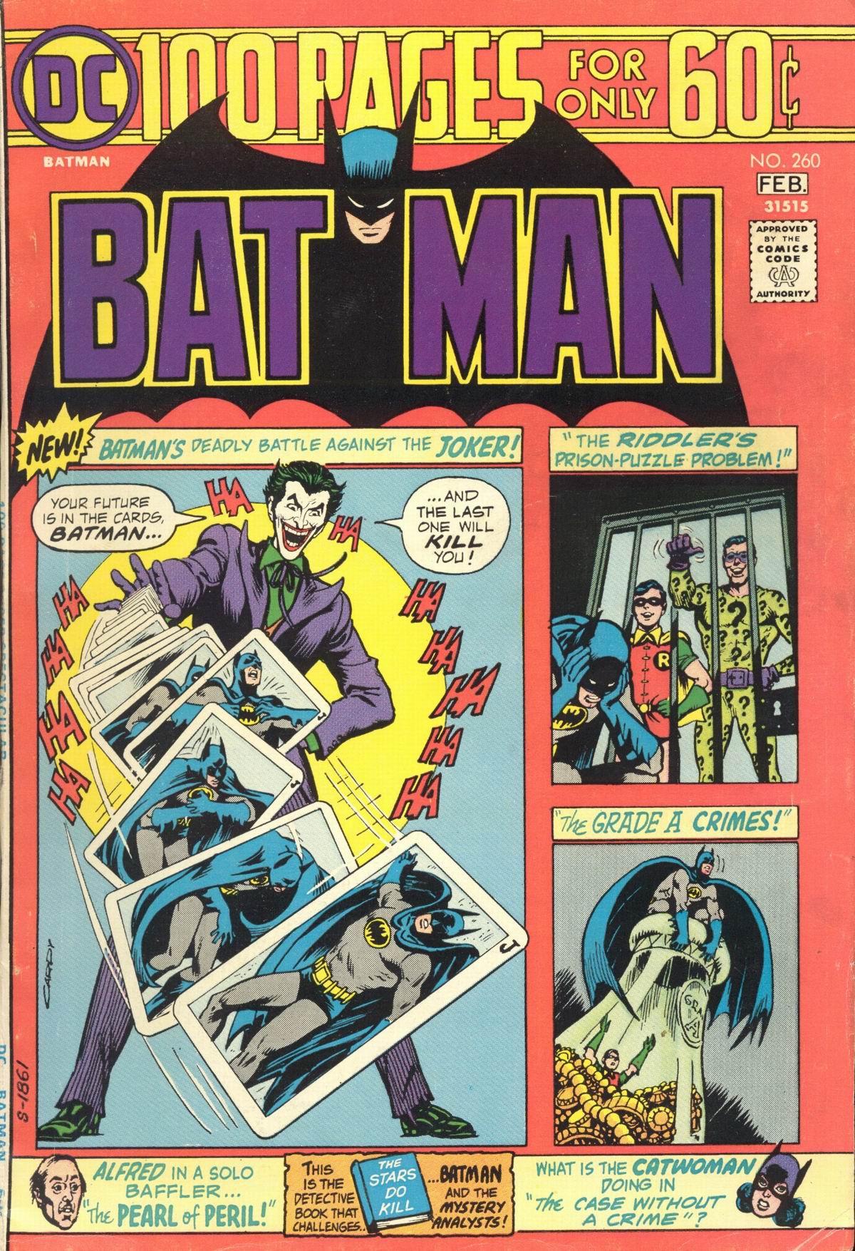Read online Batman (1940) comic -  Issue #260 - 1