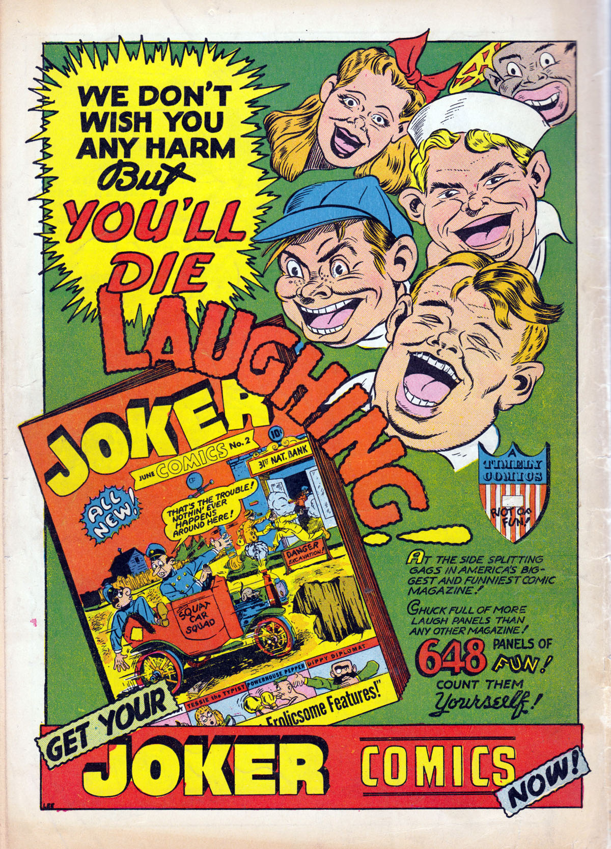 Read online Comedy Comics (1942) comic -  Issue #10 - 68