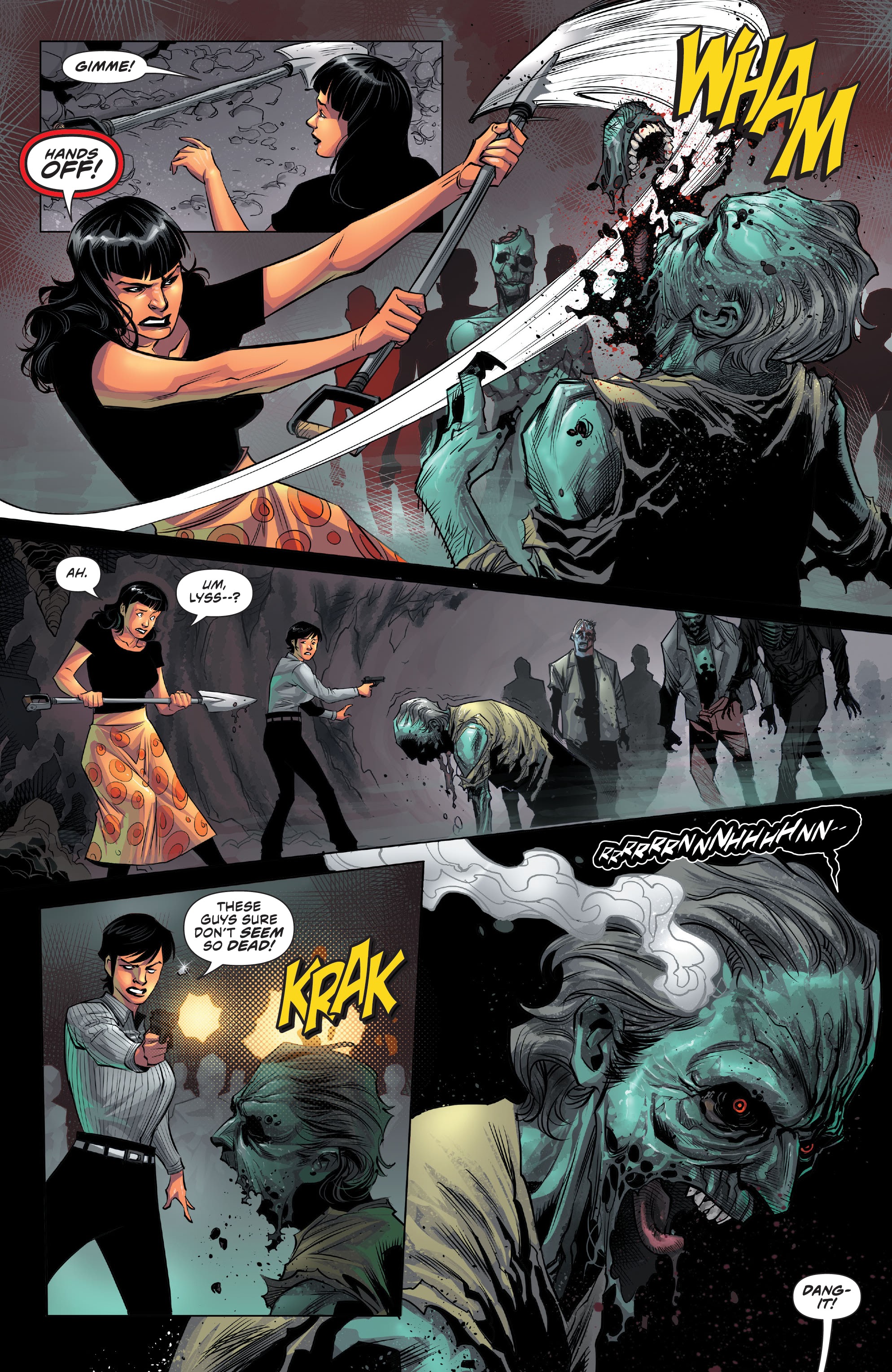 Read online Bettie Page & The Curse of the Banshee comic -  Issue #3 - 8