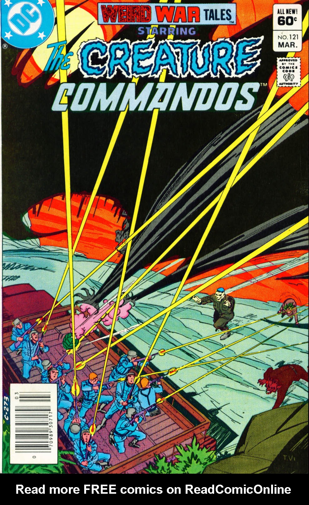 Read online Weird War Tales (1971) comic -  Issue #121 - 1