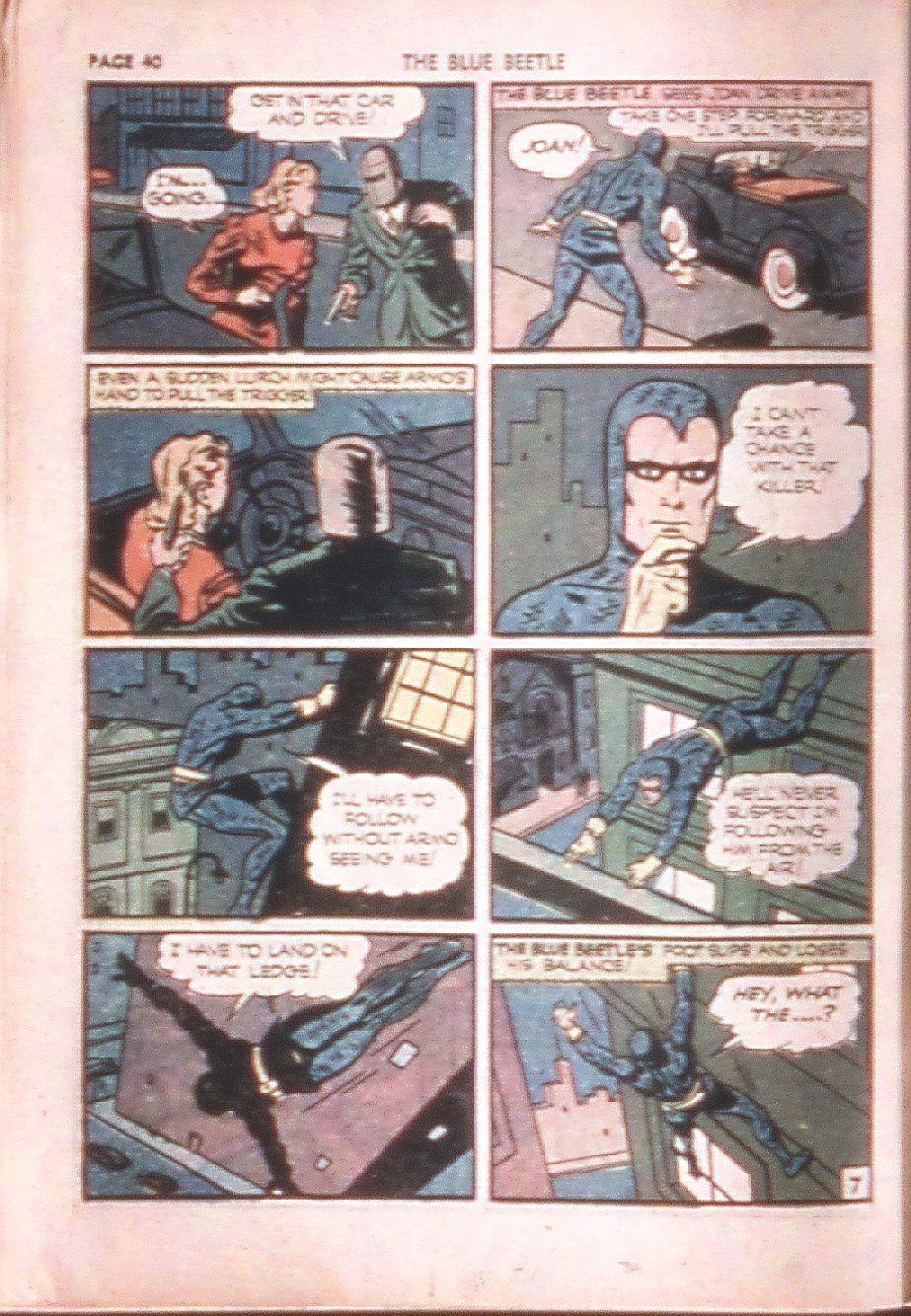 Read online The Blue Beetle comic -  Issue #7 - 41