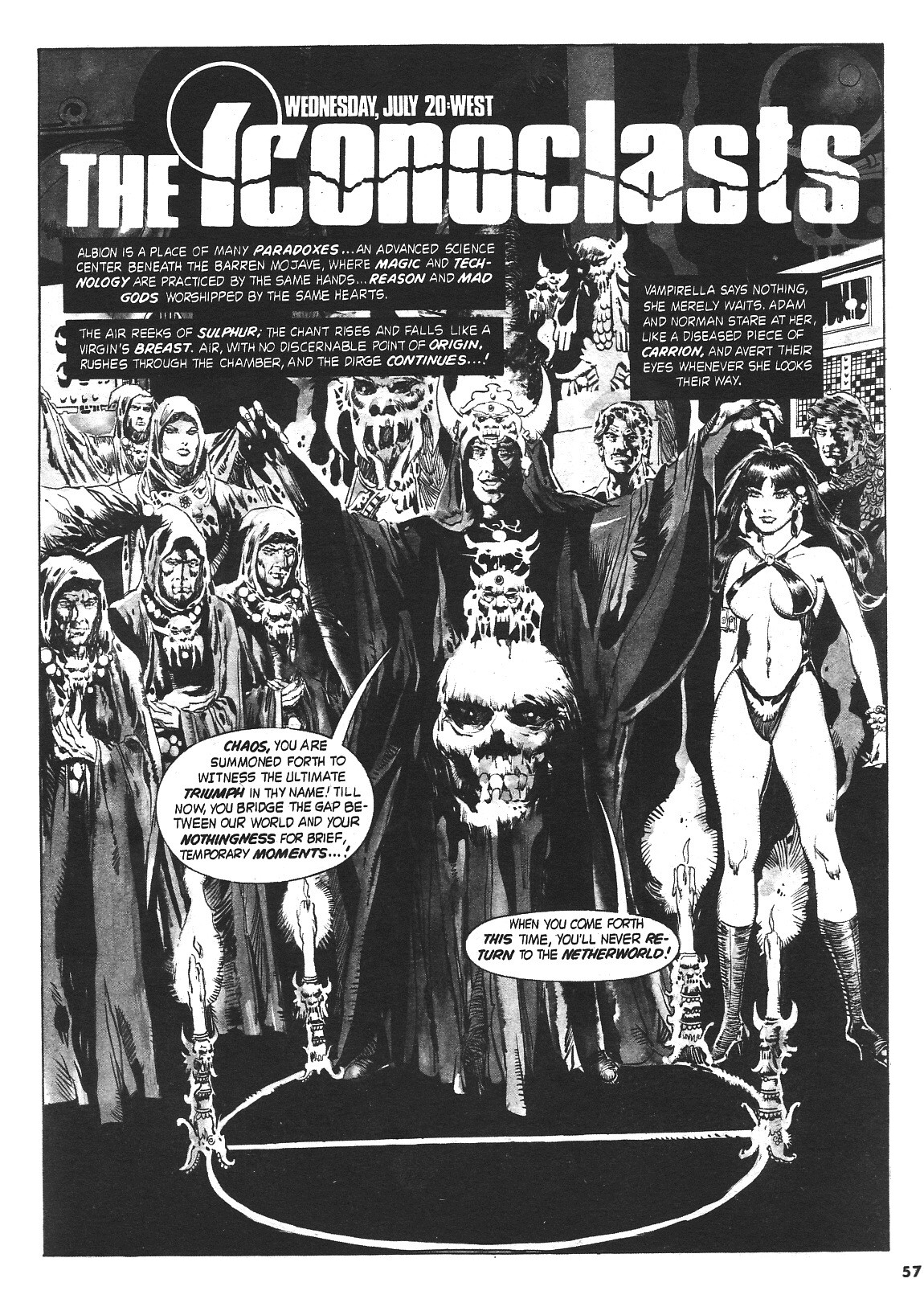 Read online Vampirella (1969) comic -  Issue #64 - 57