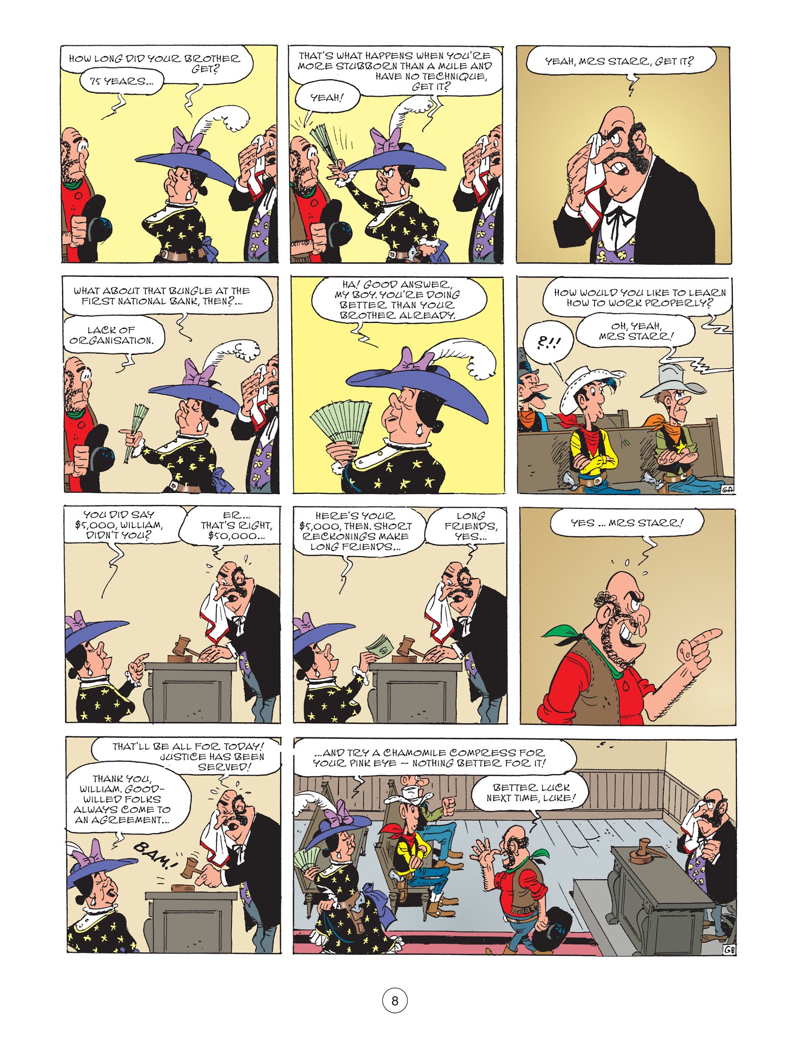 Read online A Lucky Luke Adventure comic -  Issue #67 - 9