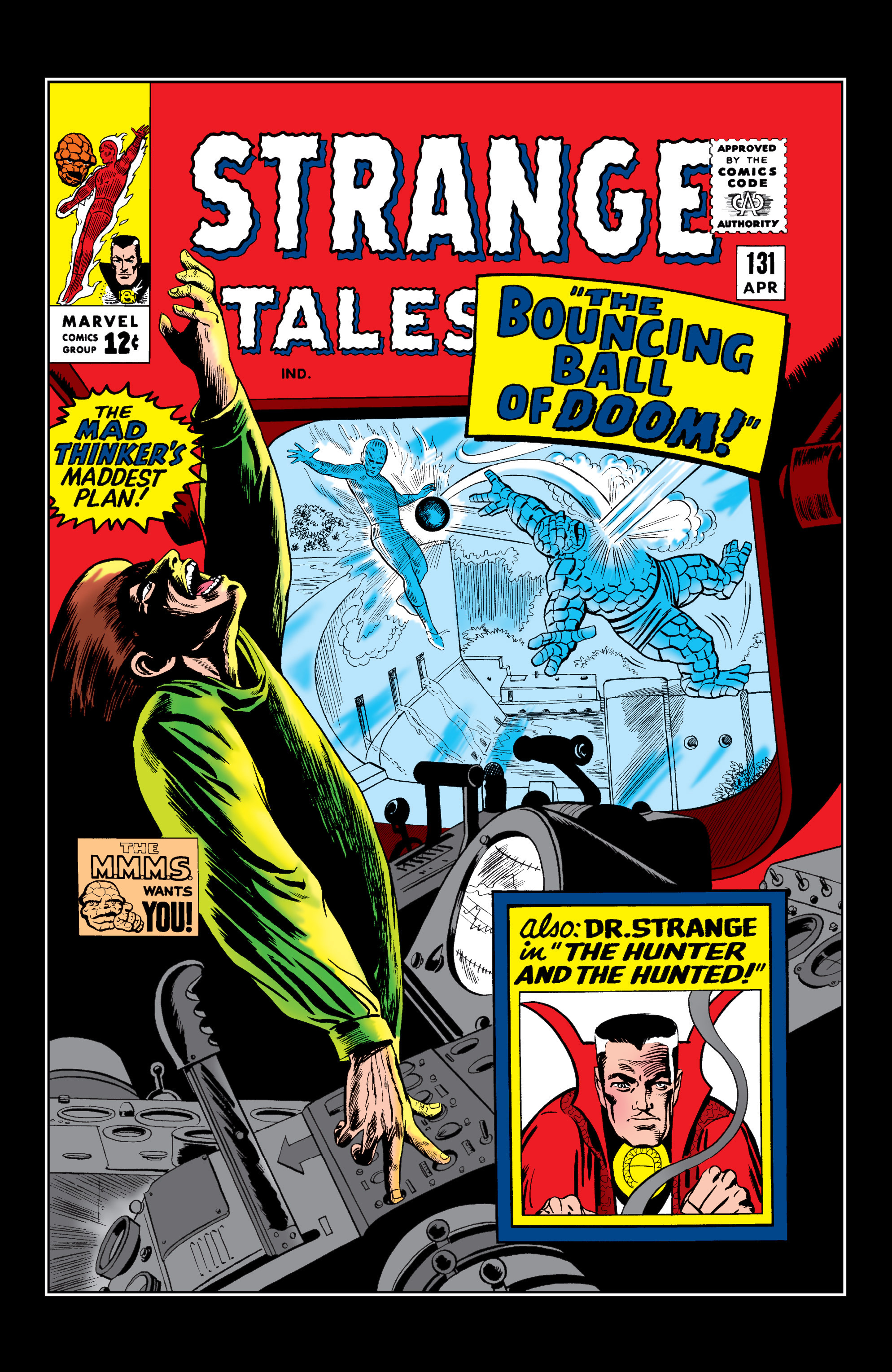Read online Marvel Masterworks: Doctor Strange comic -  Issue # TPB 1 - 186