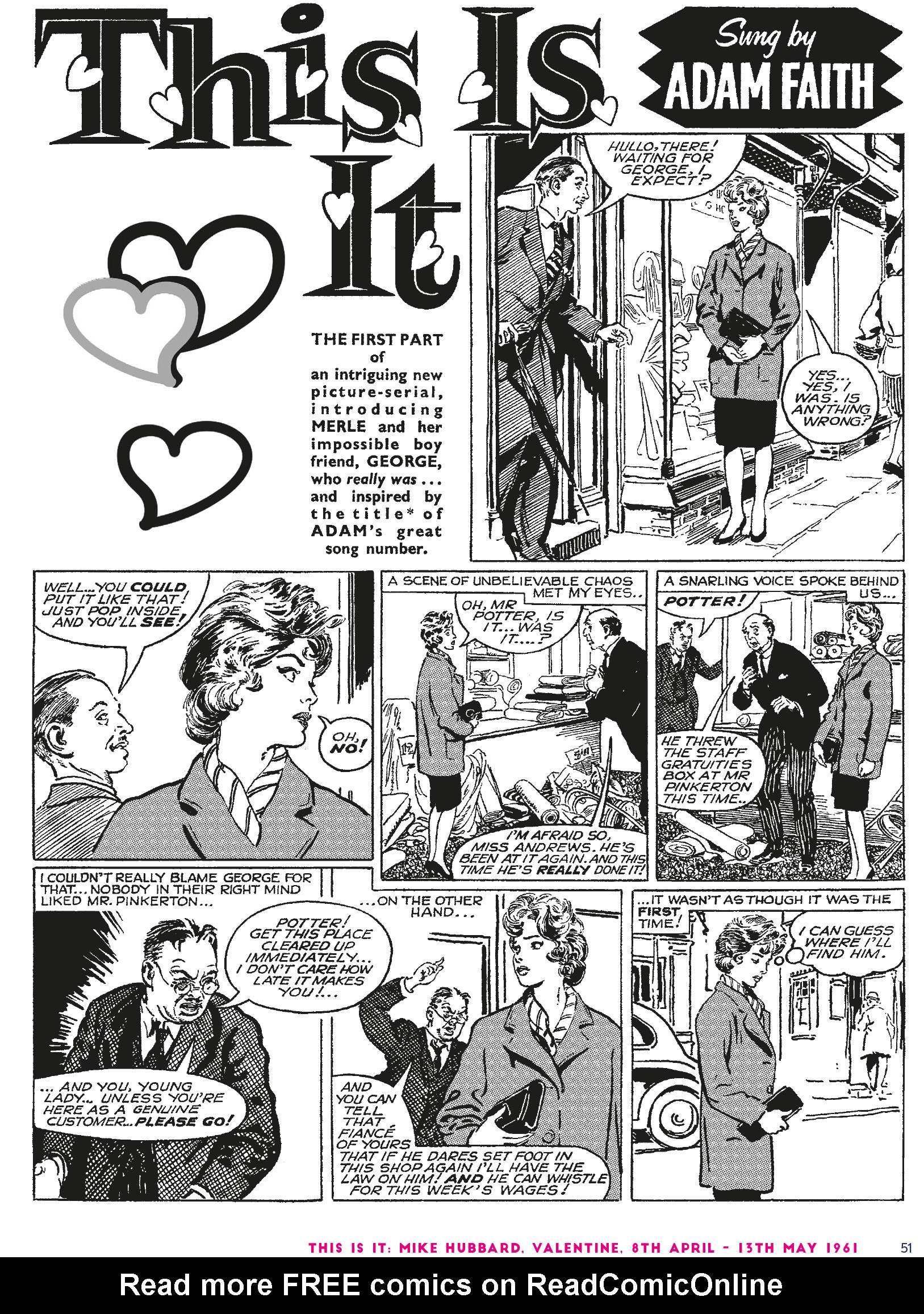 Read online A Very British Affair: The Best of Classic Romance Comics comic -  Issue # TPB (Part 1) - 53