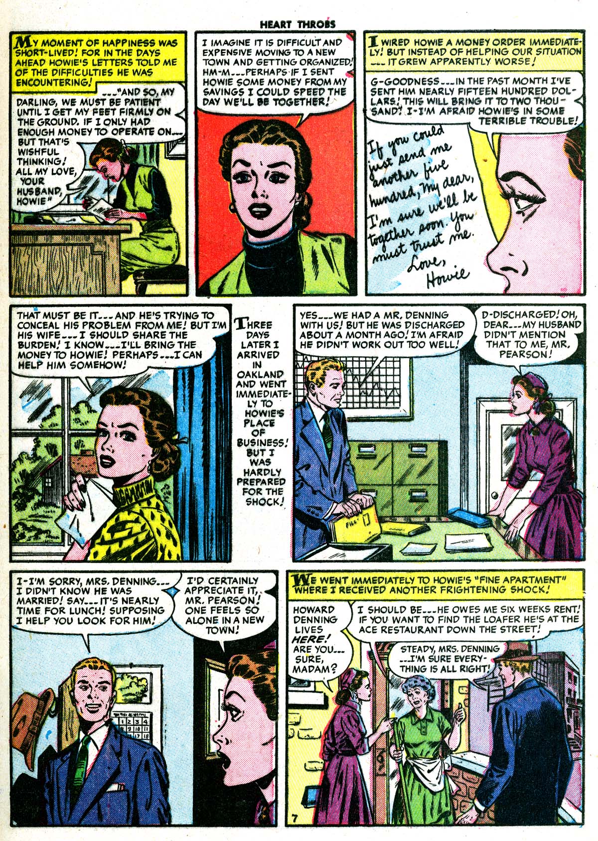 Read online Heart Throbs comic -  Issue #30 - 9