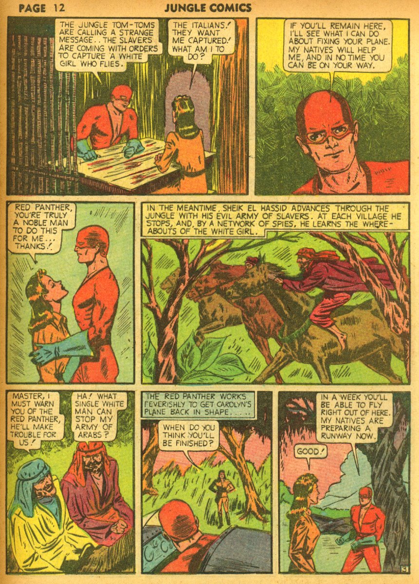 Read online Jungle Comics comic -  Issue #17 - 14