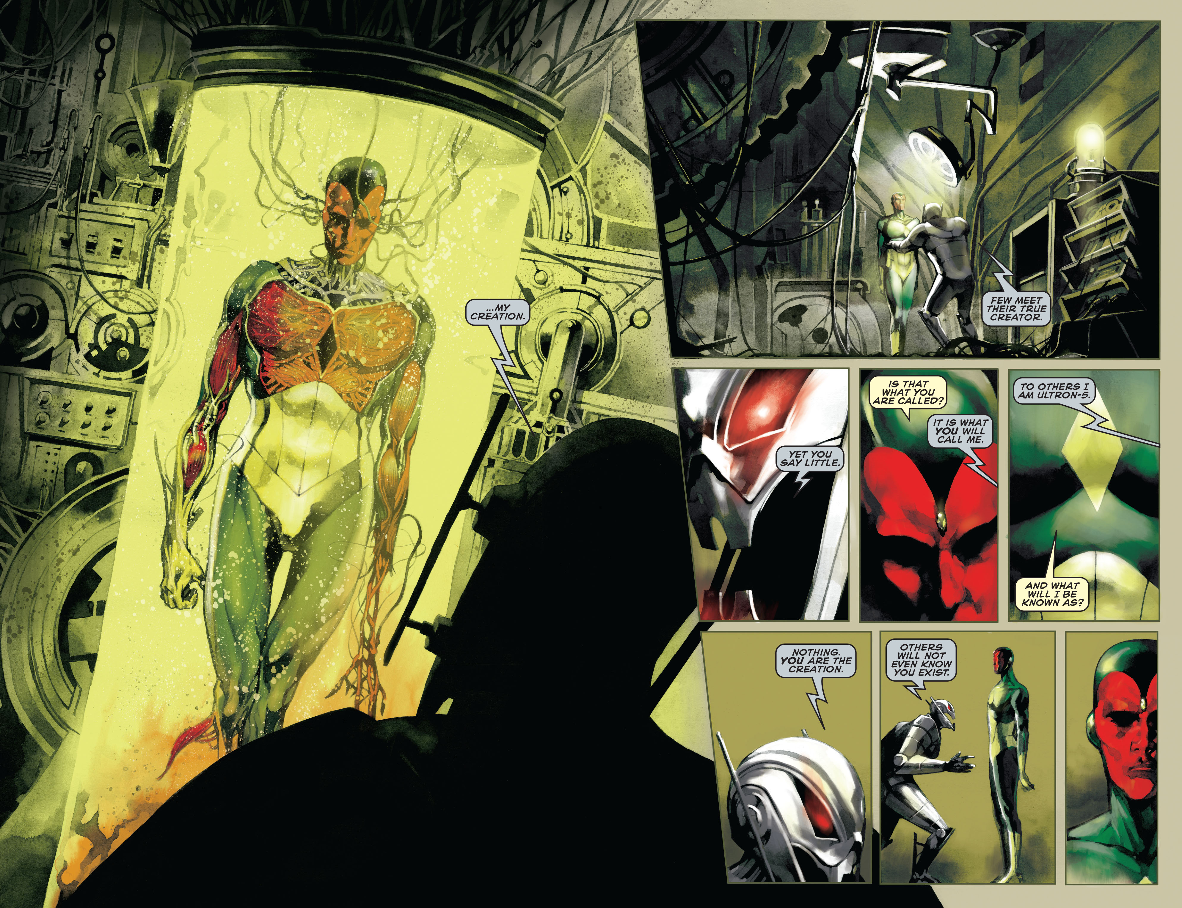 Read online Avengers Origins: Vision comic -  Issue # Full - 4
