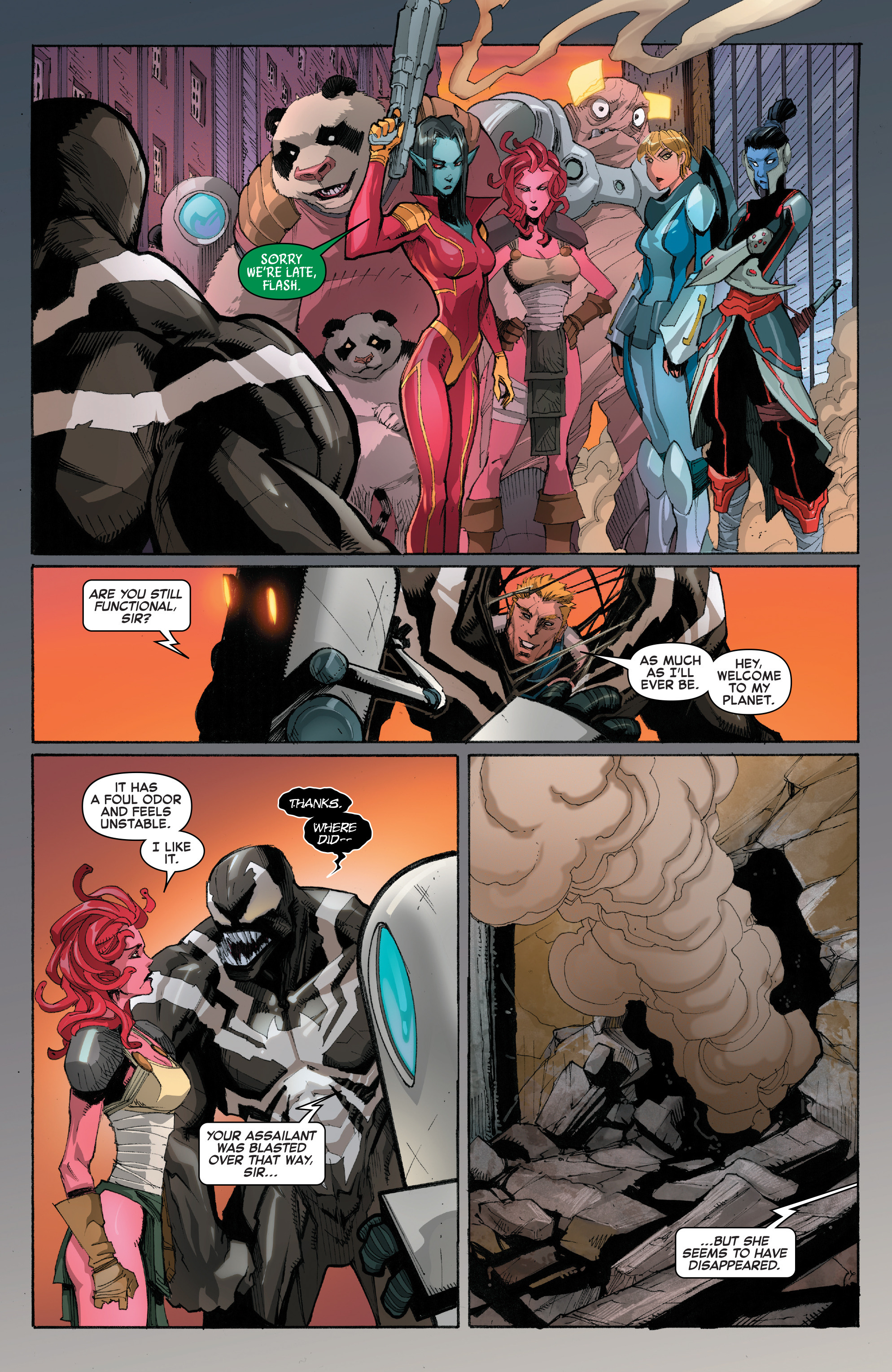Read online Venom: Space Knight comic -  Issue #13 - 9