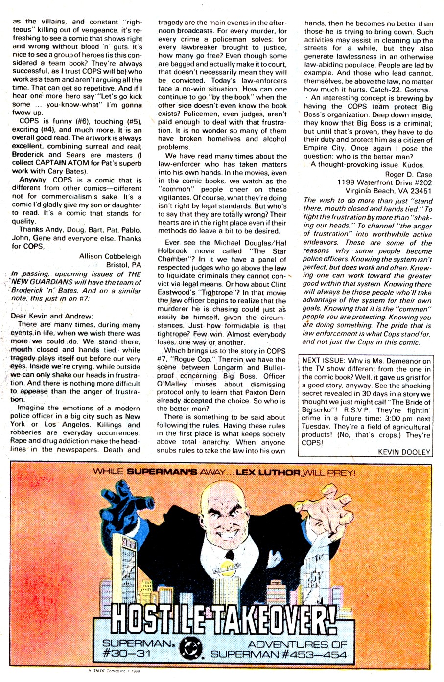 Read online COPS comic -  Issue #11 - 34