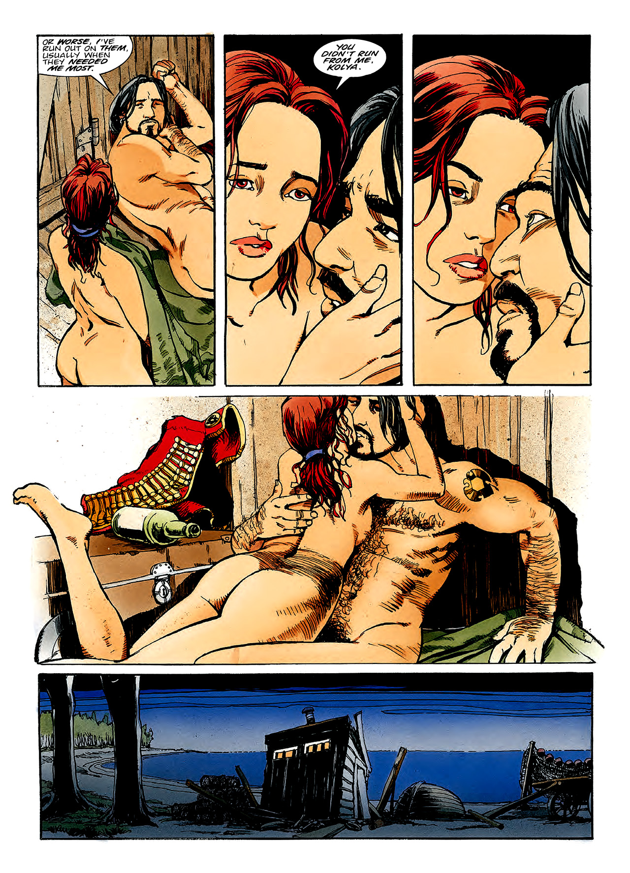 Read online Nikolai Dante comic -  Issue # TPB 3 - 129