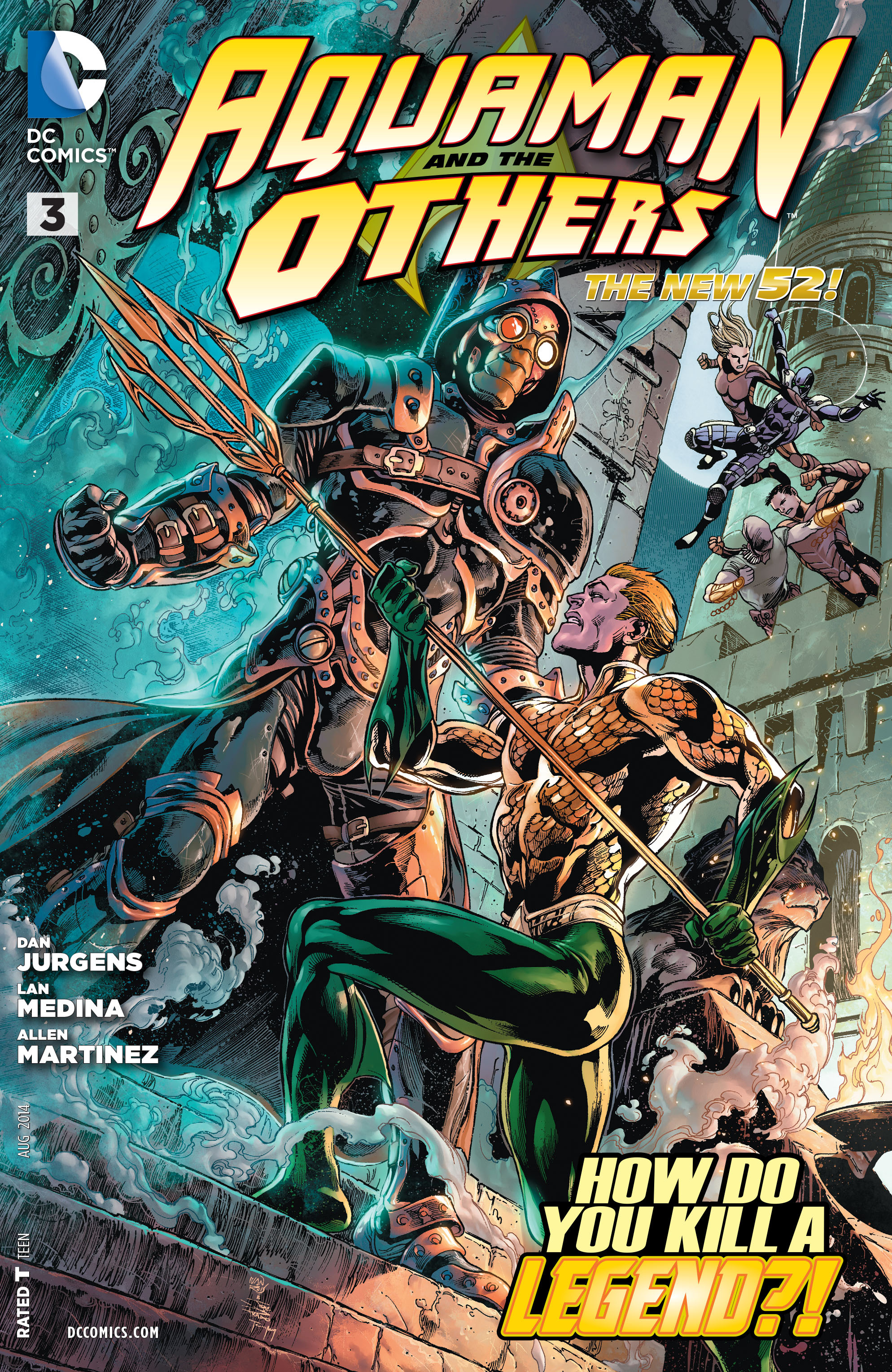 Read online Aquaman and the Others comic -  Issue #3 - 1