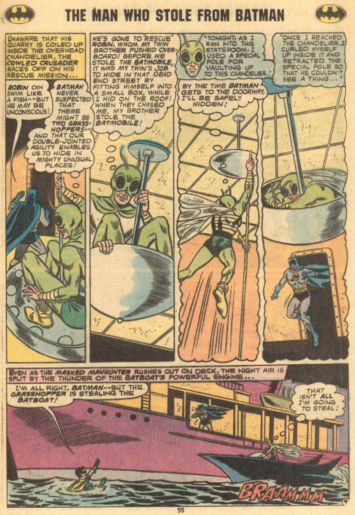 Read online Batman (1940) comic -  Issue #254 - 55