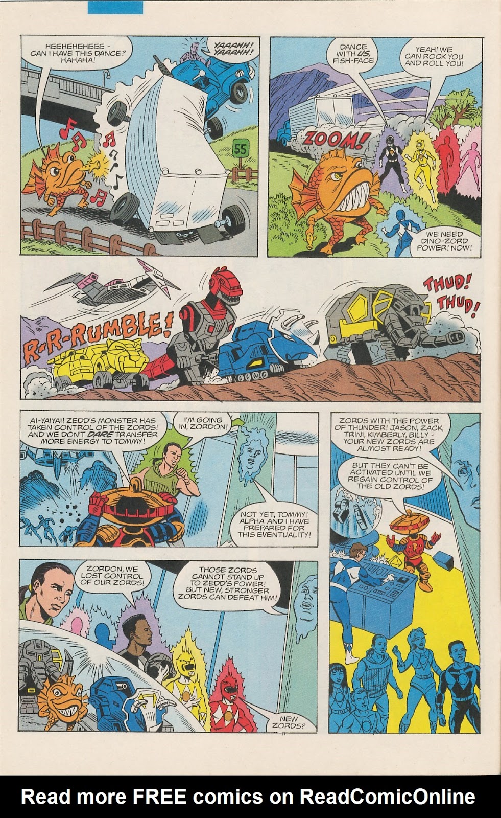 Mighty Morphin Power Rangers Saga issue 3 - Page 10