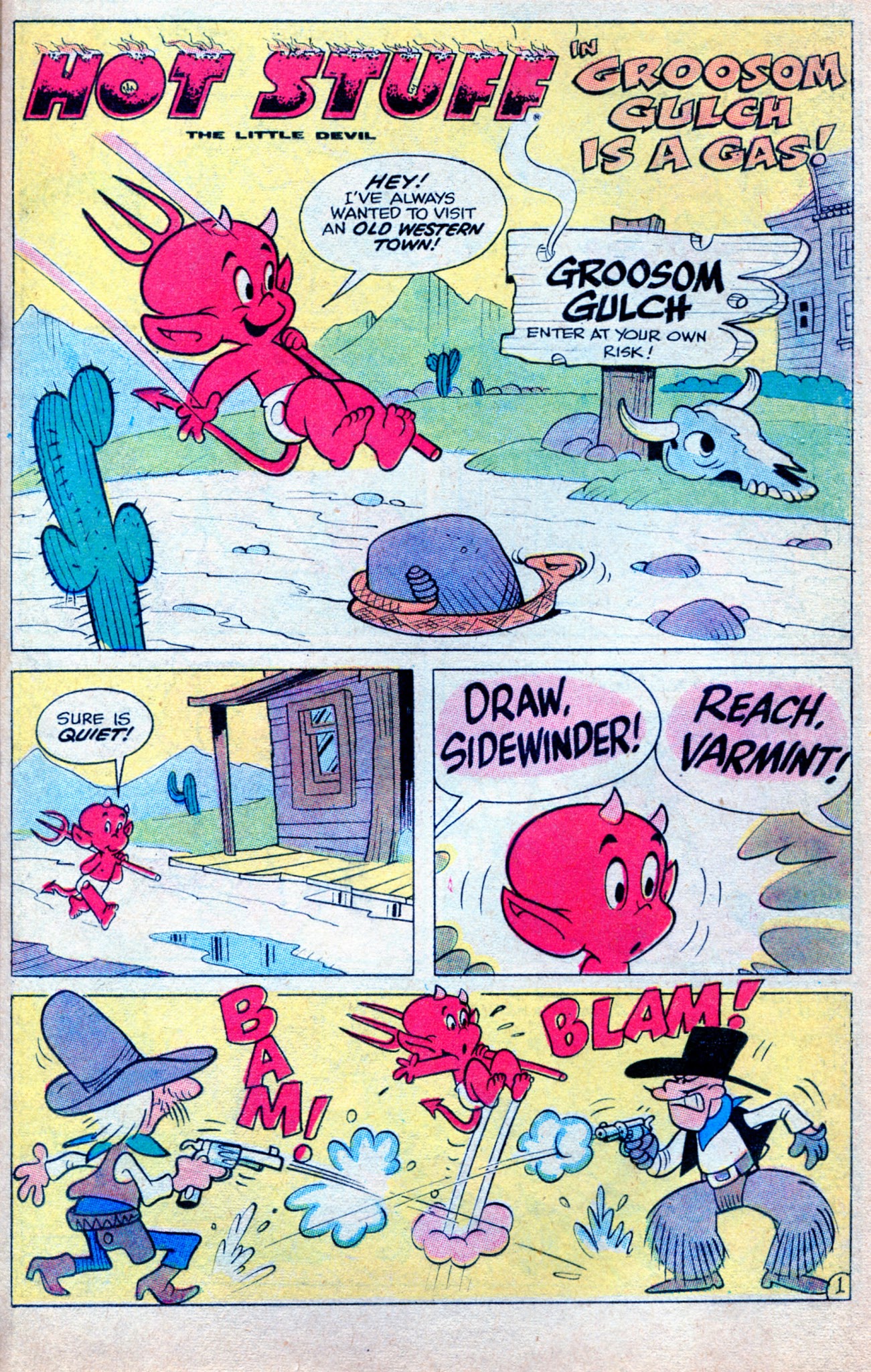 Read online Hot Stuff, the Little Devil comic -  Issue #107 - 5