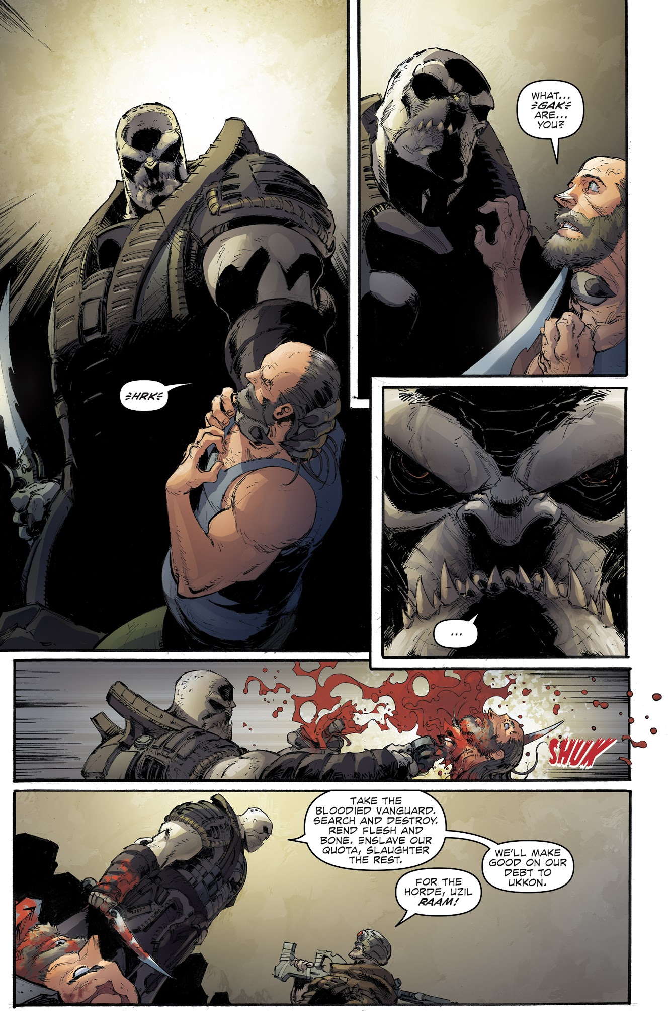 Read online Gears of War: The Rise of RAAM comic -  Issue #4 - 8
