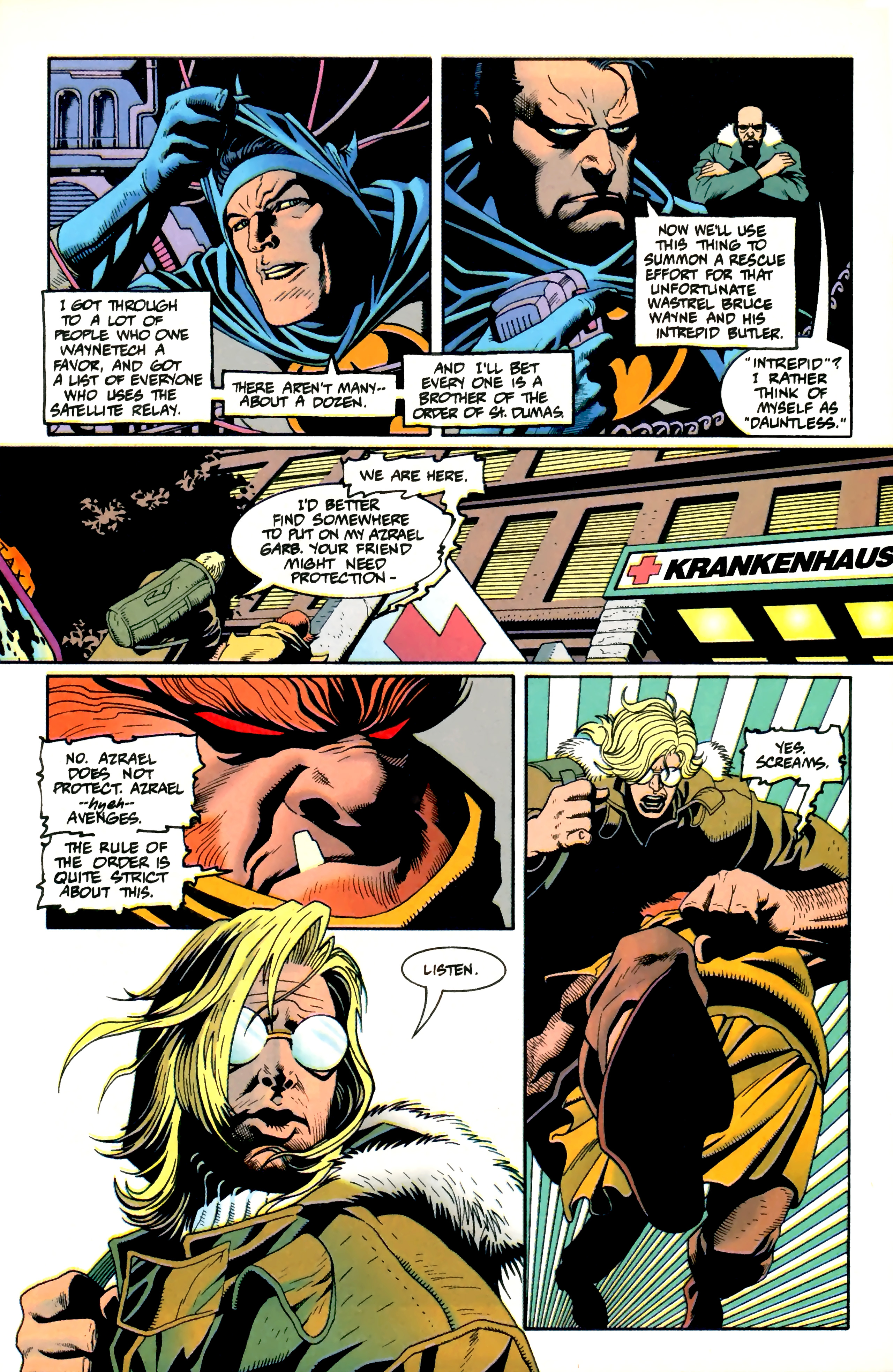 Read online Batman: Sword of Azrael comic -  Issue #2 - 22