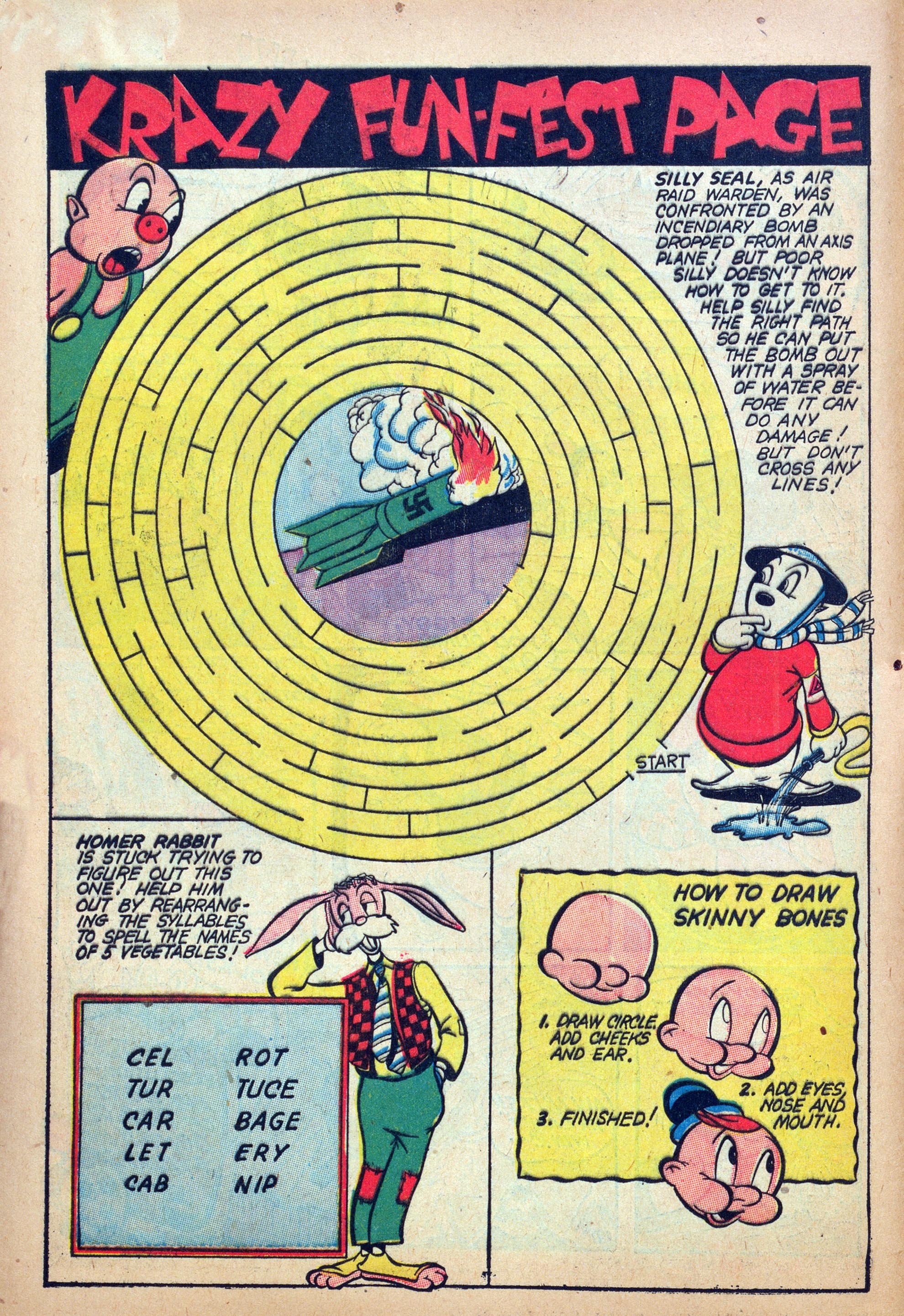 Read online Krazy Komics comic -  Issue #6 - 12