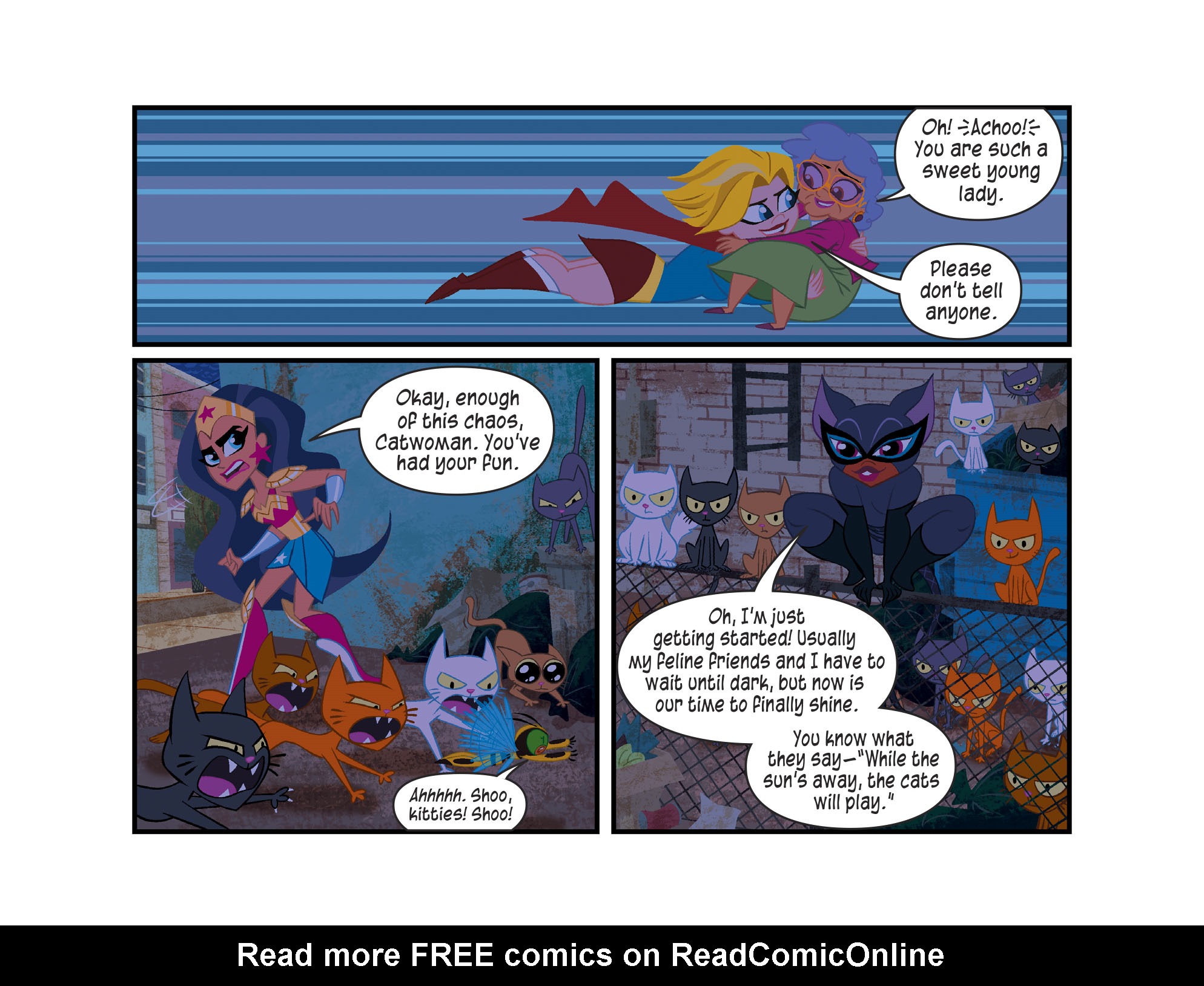 Read online DC Super Hero Girls: Weird Science comic -  Issue #8 - 19
