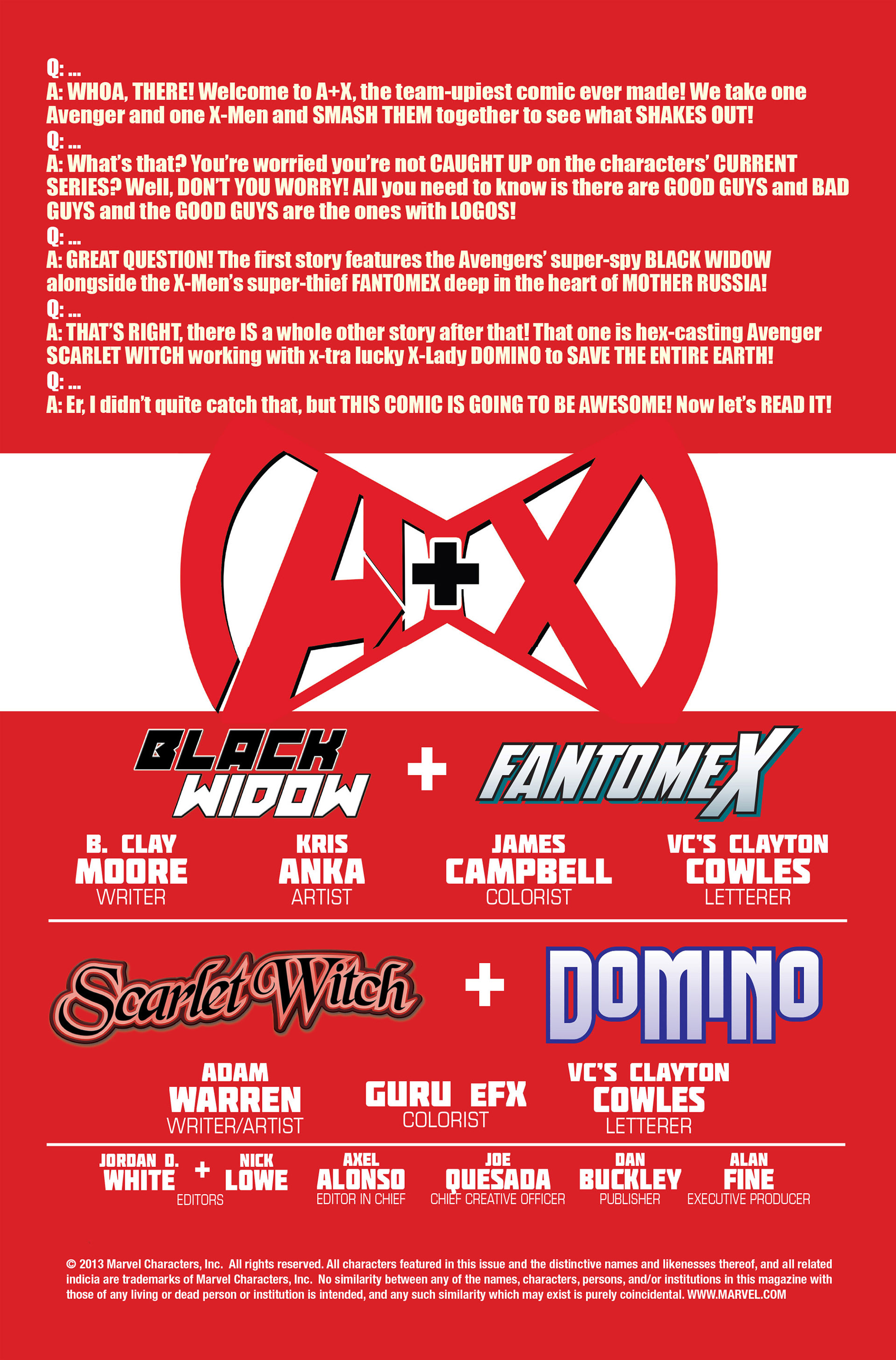 Read online A X comic -  Issue #10 - 2