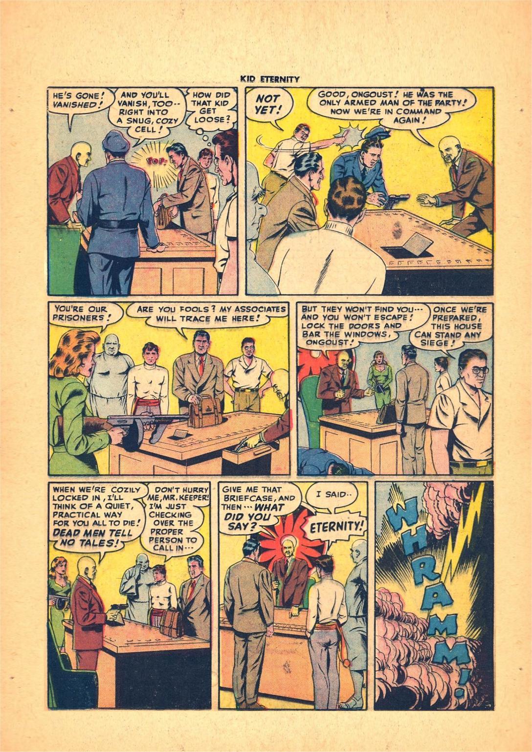 Read online Kid Eternity (1946) comic -  Issue #7 - 23