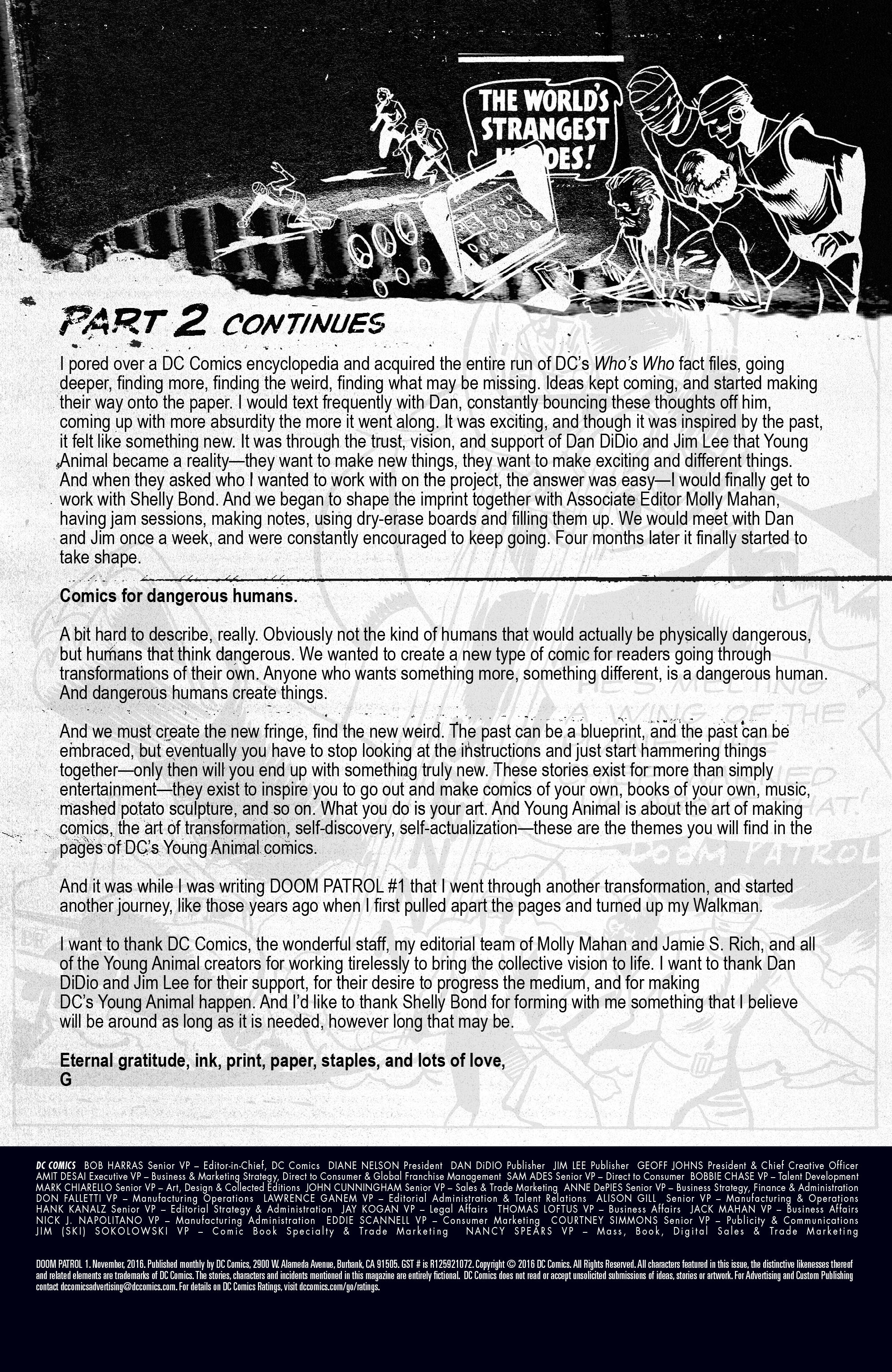 Read online Doom Patrol (2016) comic -  Issue #1 - 41
