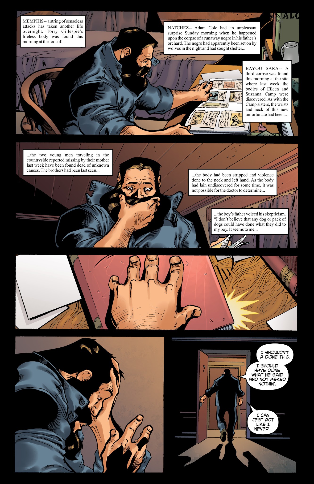 Read online George R.R. Martin's Fevre Dream comic -  Issue #3 - 10