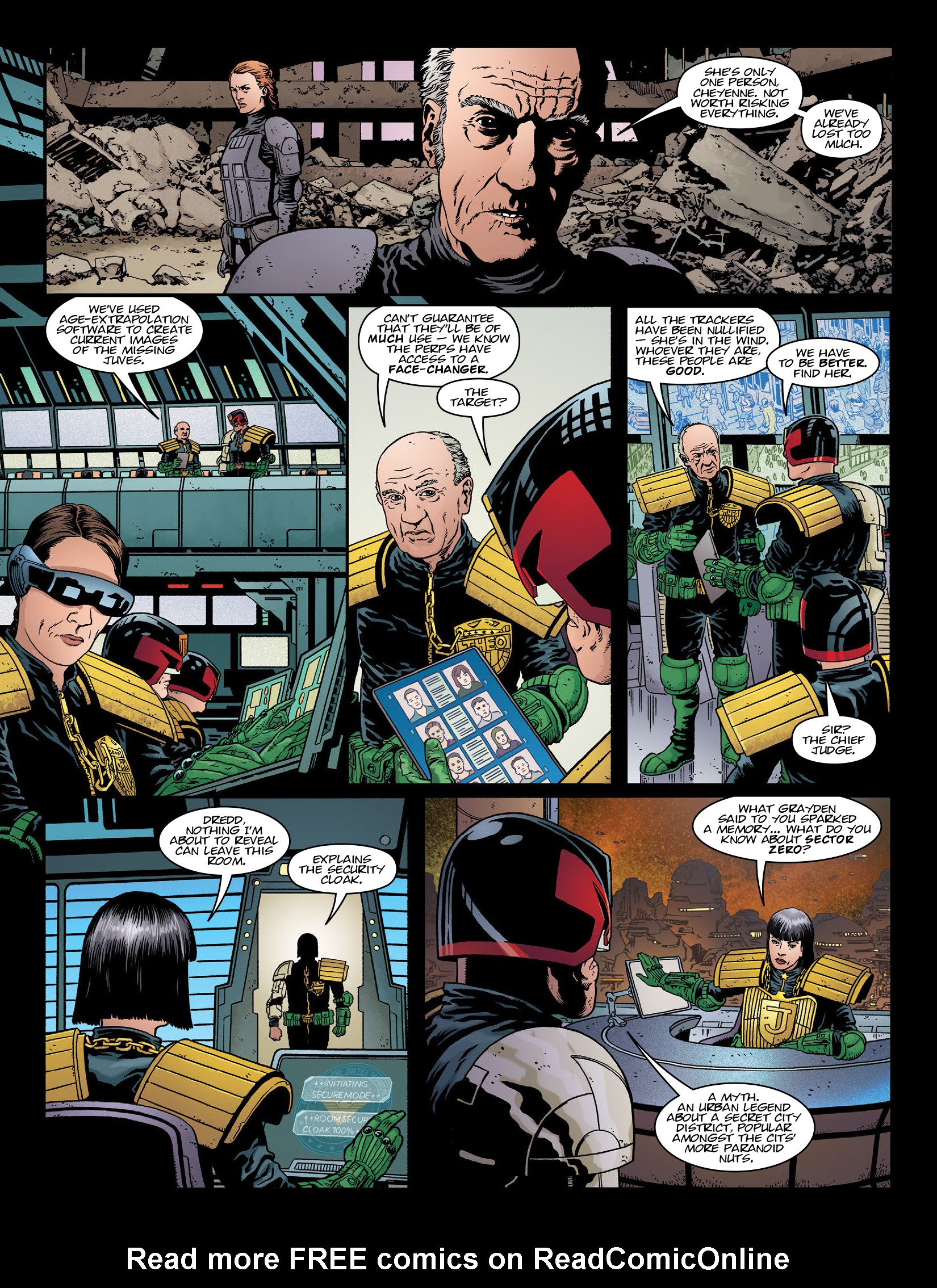 Read online 2000 AD comic -  Issue #1966 - 4
