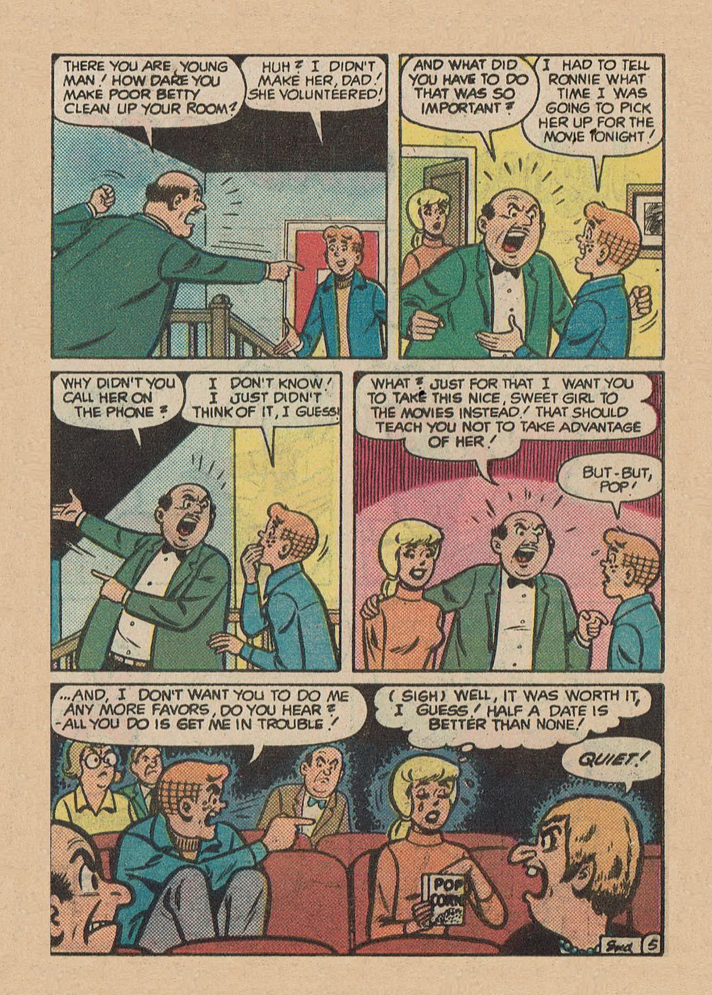 Read online Jughead Jones Comics Digest comic -  Issue #24 - 60