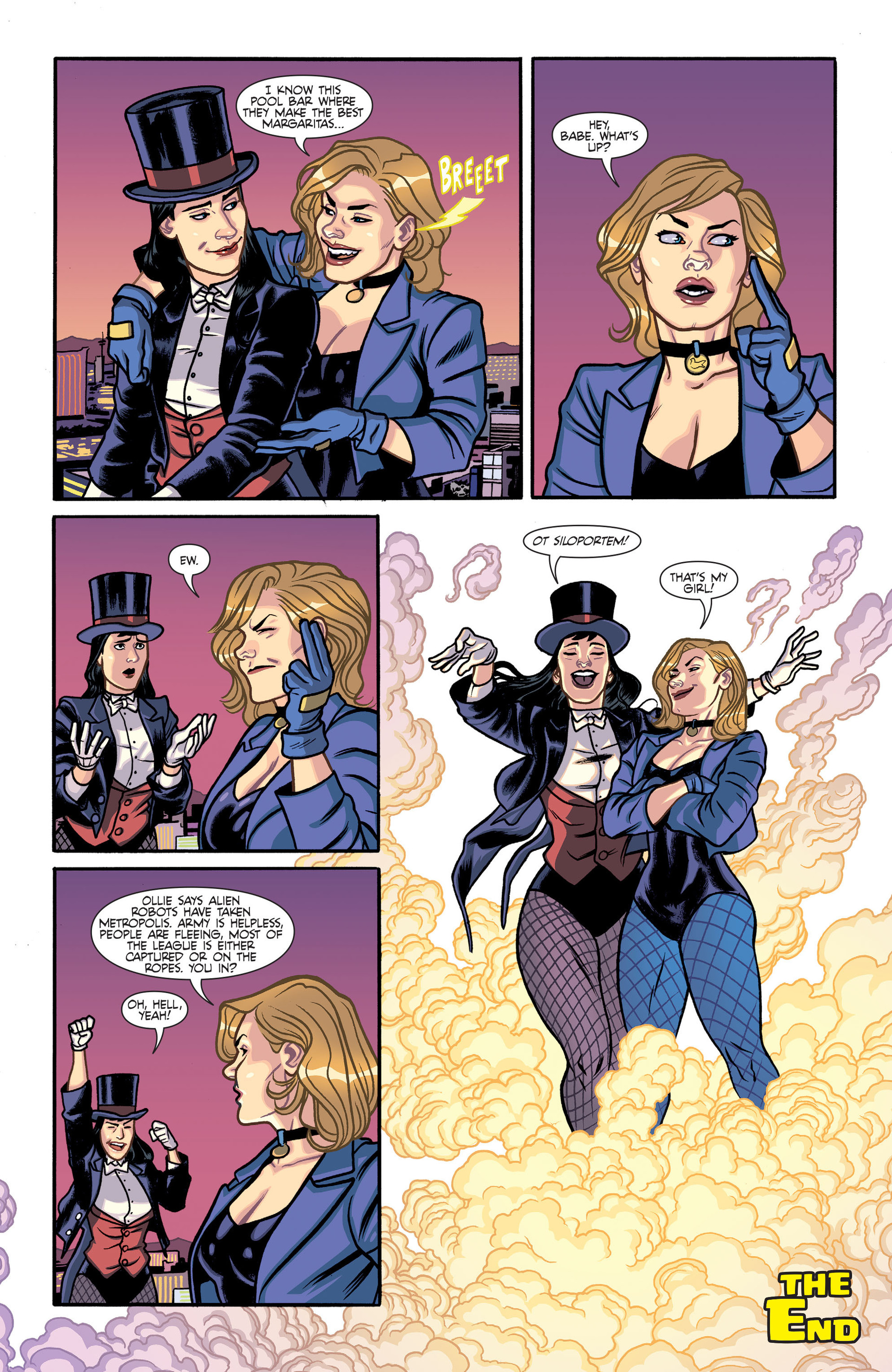 Read online Black Canary and Zatanna: Bloodspell comic -  Issue # Full - 98