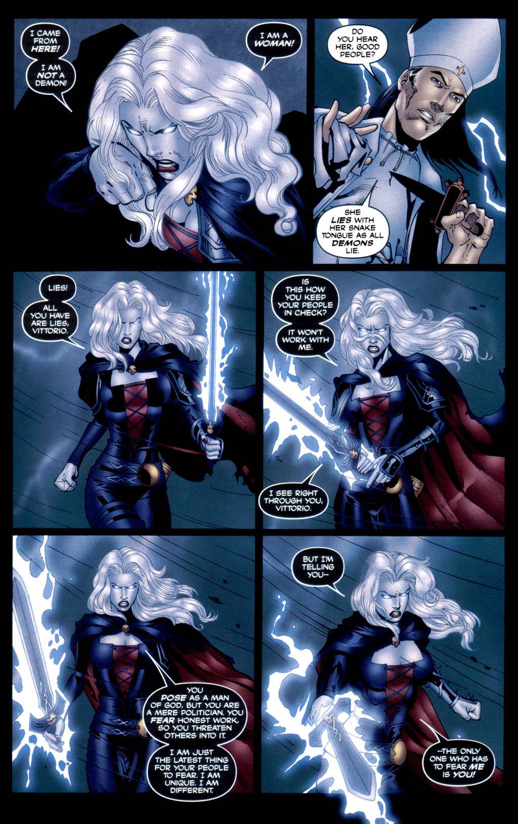 Read online Brian Pulido's Medieval Lady Death comic -  Issue #4 - 11