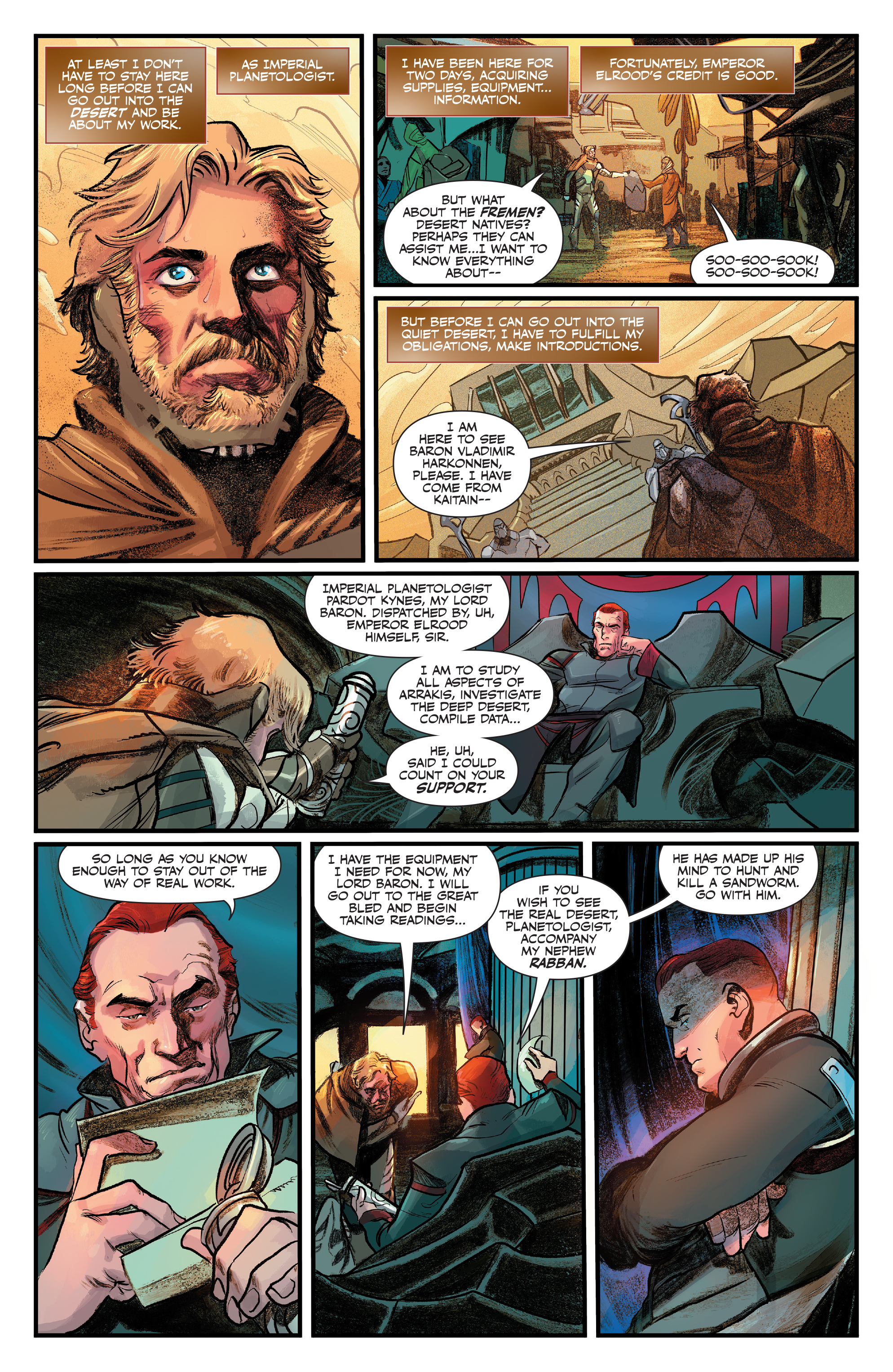 Read online Dune: House Atreides comic -  Issue #2 - 4