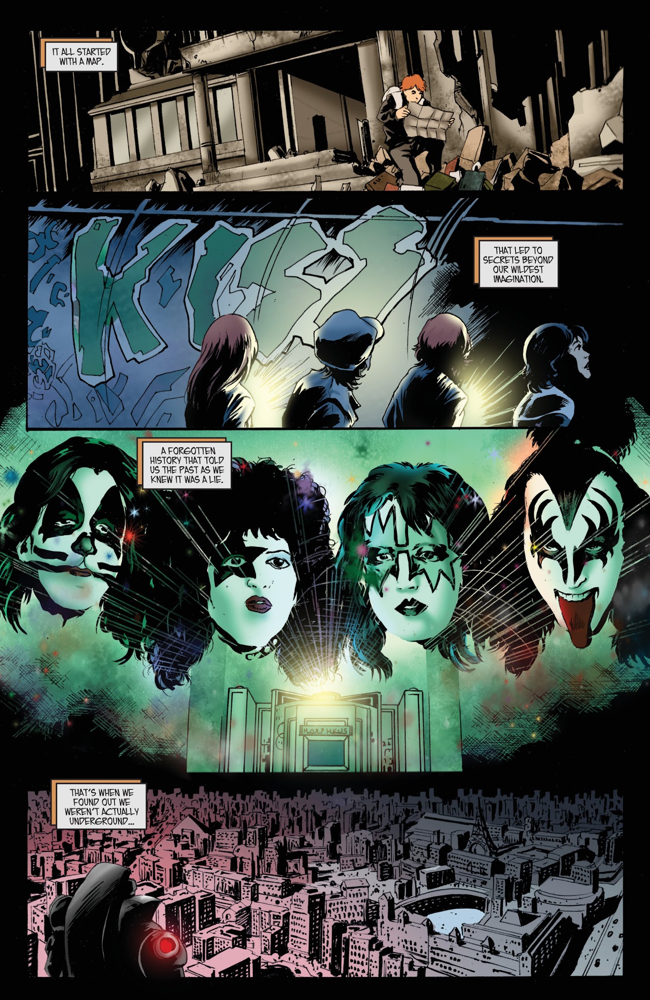 Read online KISS comic -  Issue #10 - 5