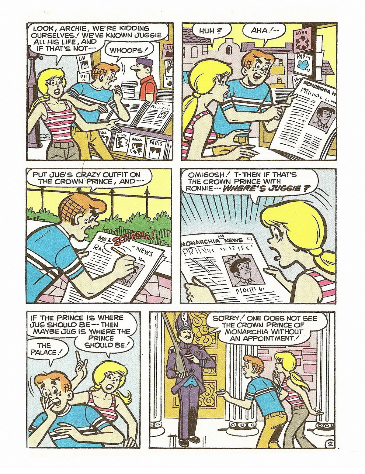 Read online Jughead's Double Digest Magazine comic -  Issue #39 - 43