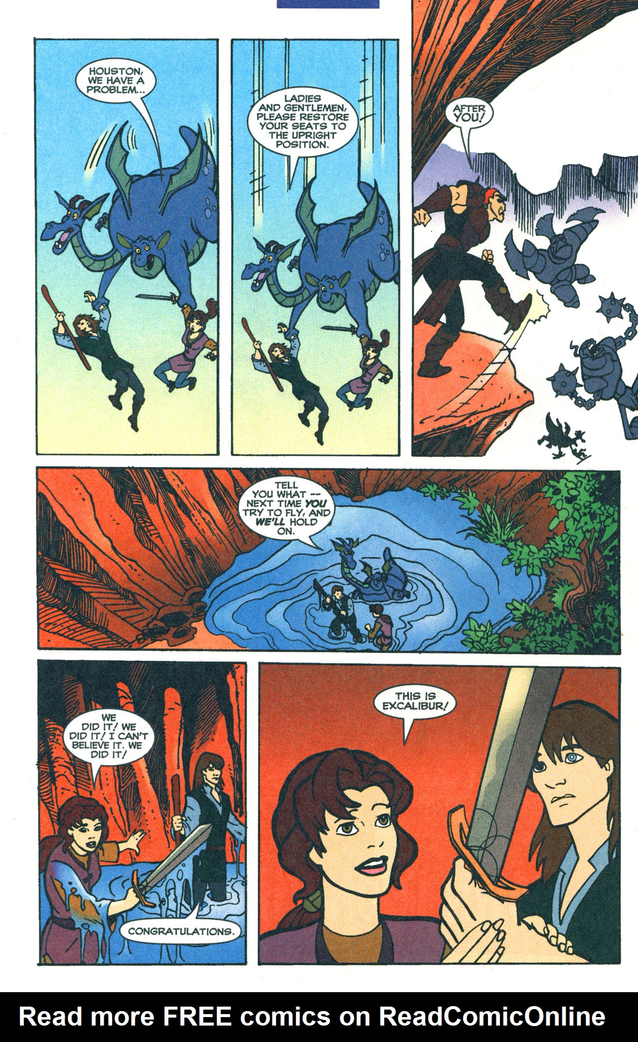 Read online Quest For Camelot comic -  Issue # Full - 36