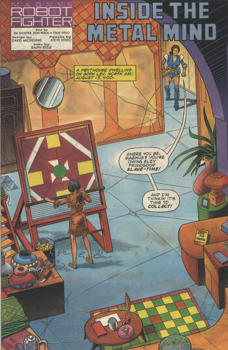 Read online Magnus Robot Fighter (1991) comic -  Issue #18 - 2