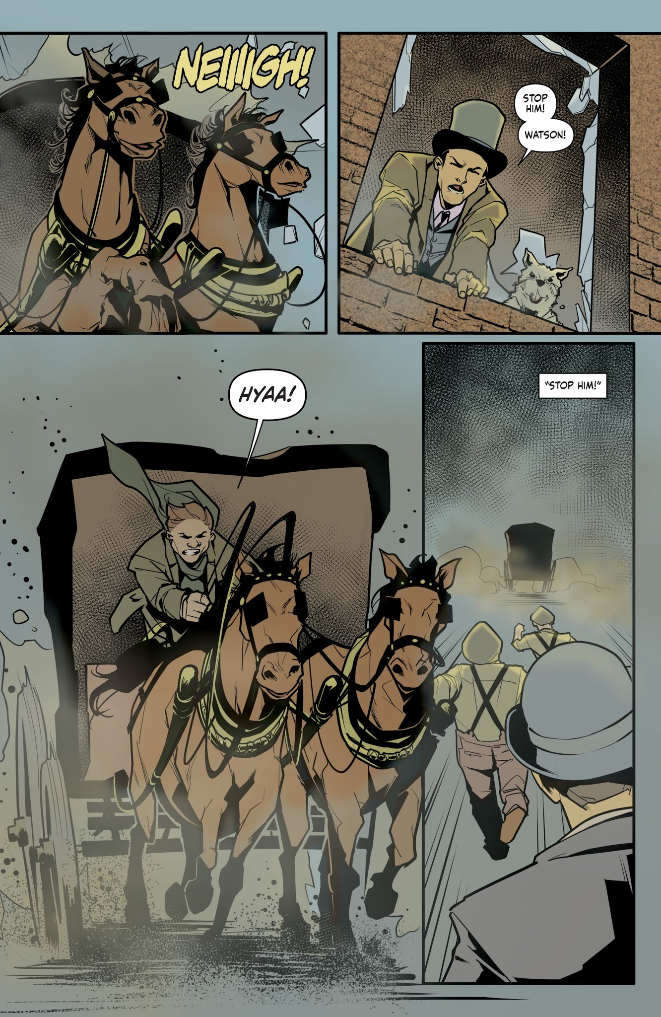 Read online Sherlock Holmes: The Vanishing Man comic -  Issue #2 - 19