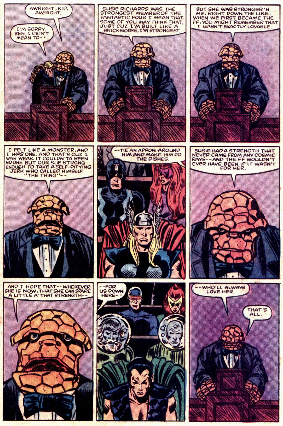 Read online What If? (1977) comic -  Issue #42 - The Invisible Girl had died - 17