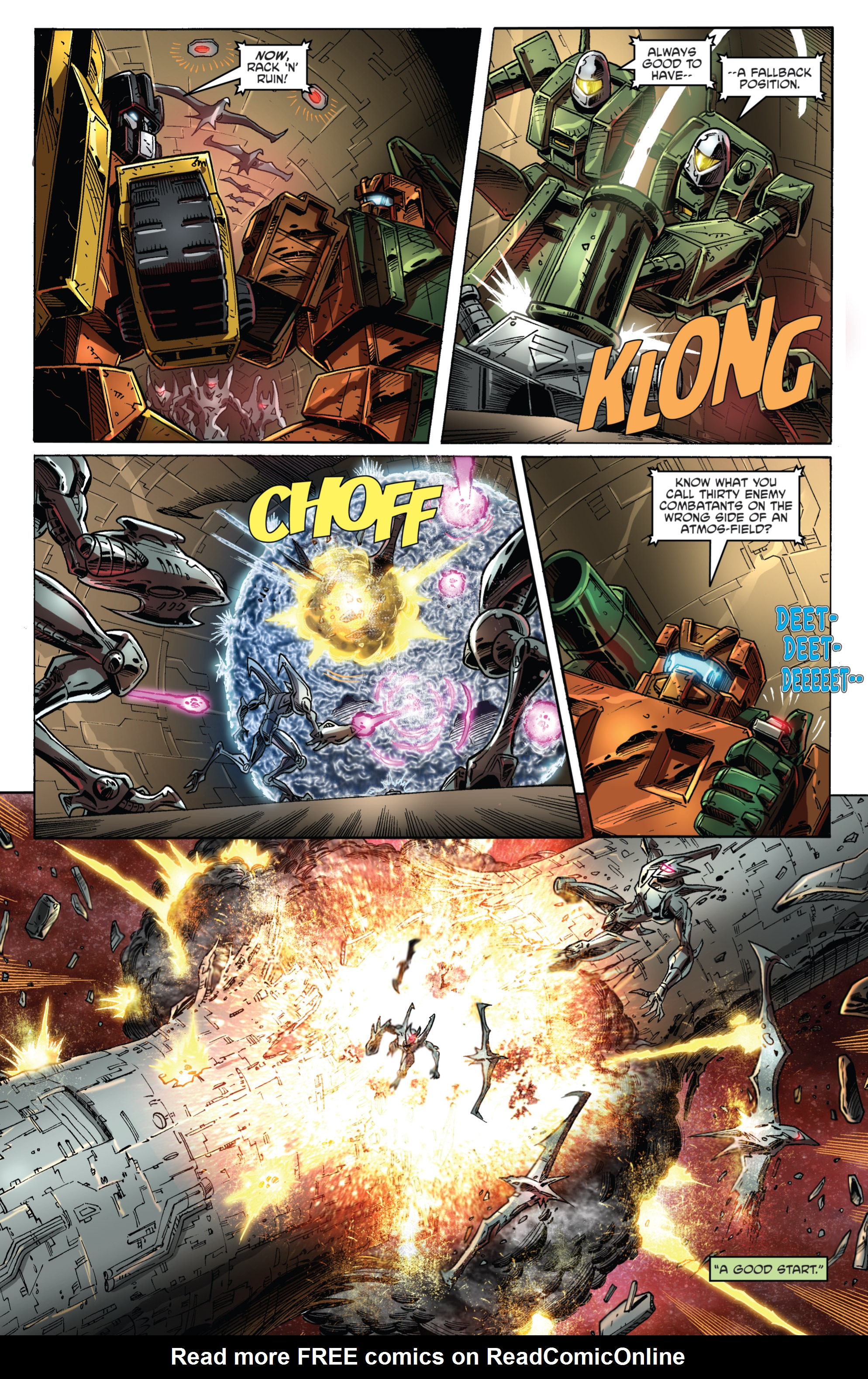Read online The Transformers: Regeneration One comic -  Issue #99 - 16