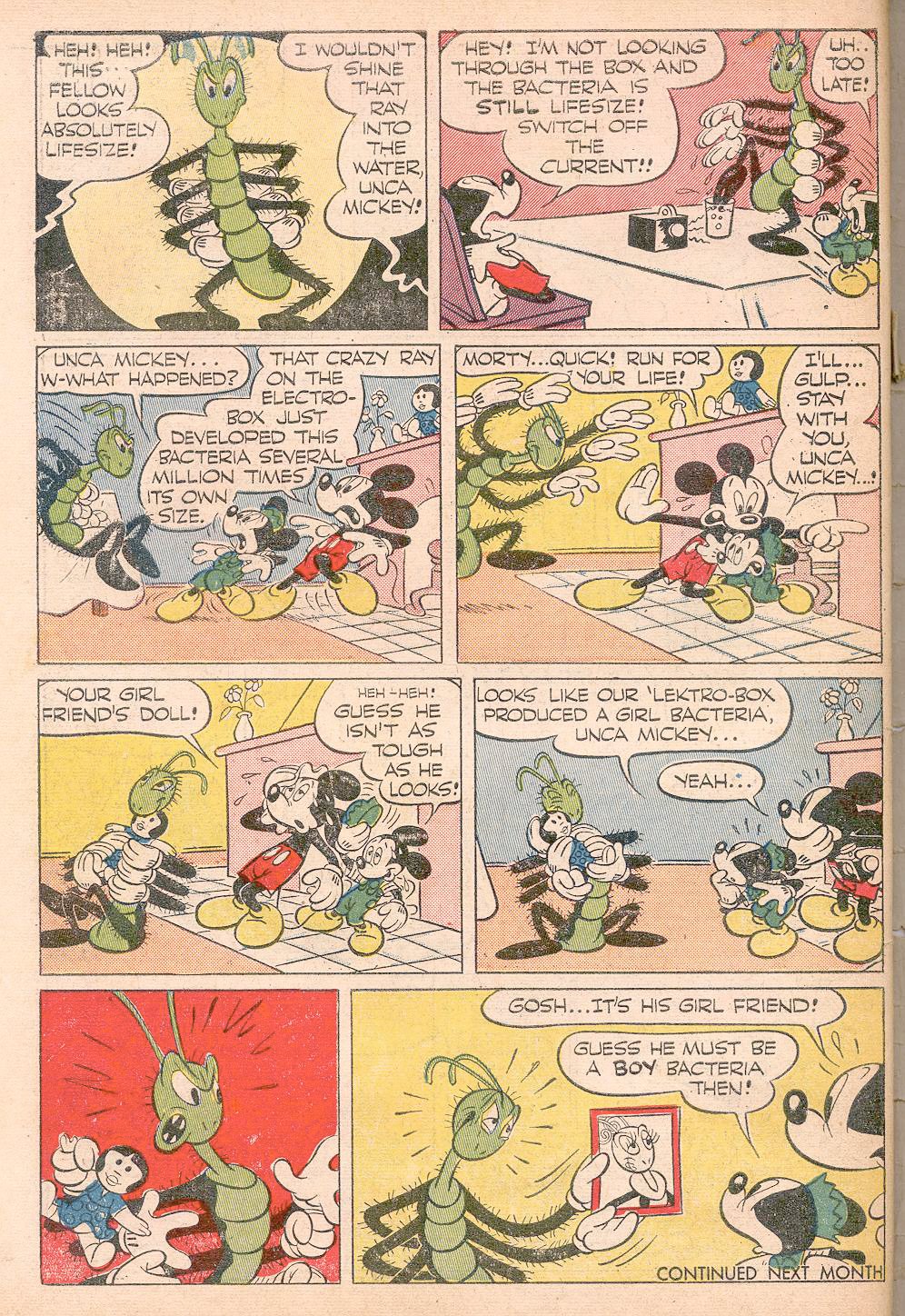 Read online Walt Disney's Comics and Stories comic -  Issue #51 - 50