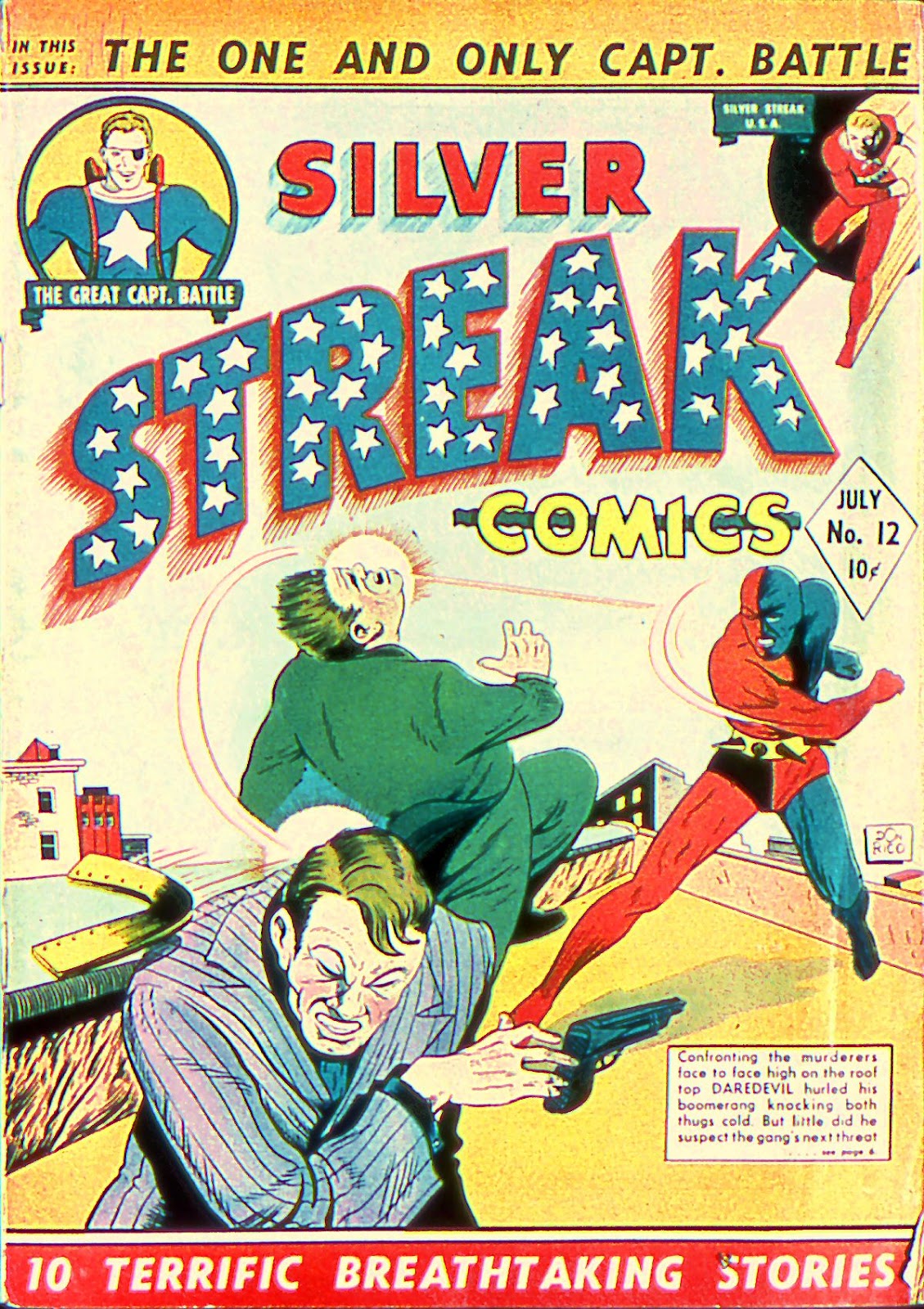Silver Streak Comics 12 Page 1