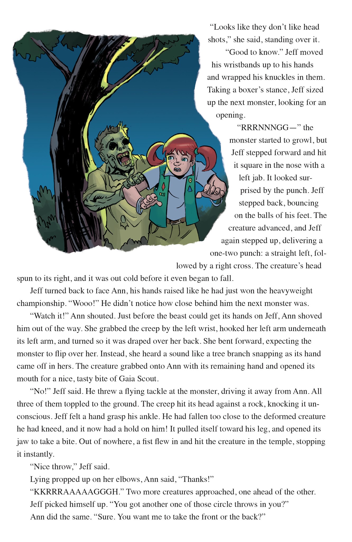 Read online Ghoul Scouts: I Was A Tweenage Werewolf! comic -  Issue #1 - 31